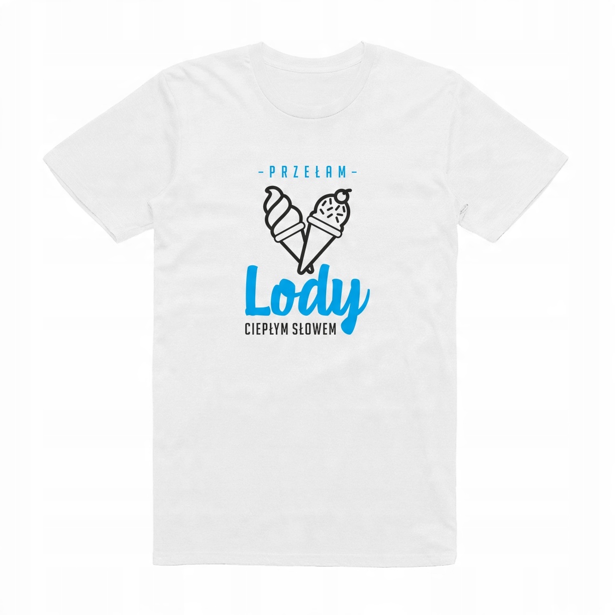 

S - Koszulka T-shirt Przełam Lody Śmieszna Prezent