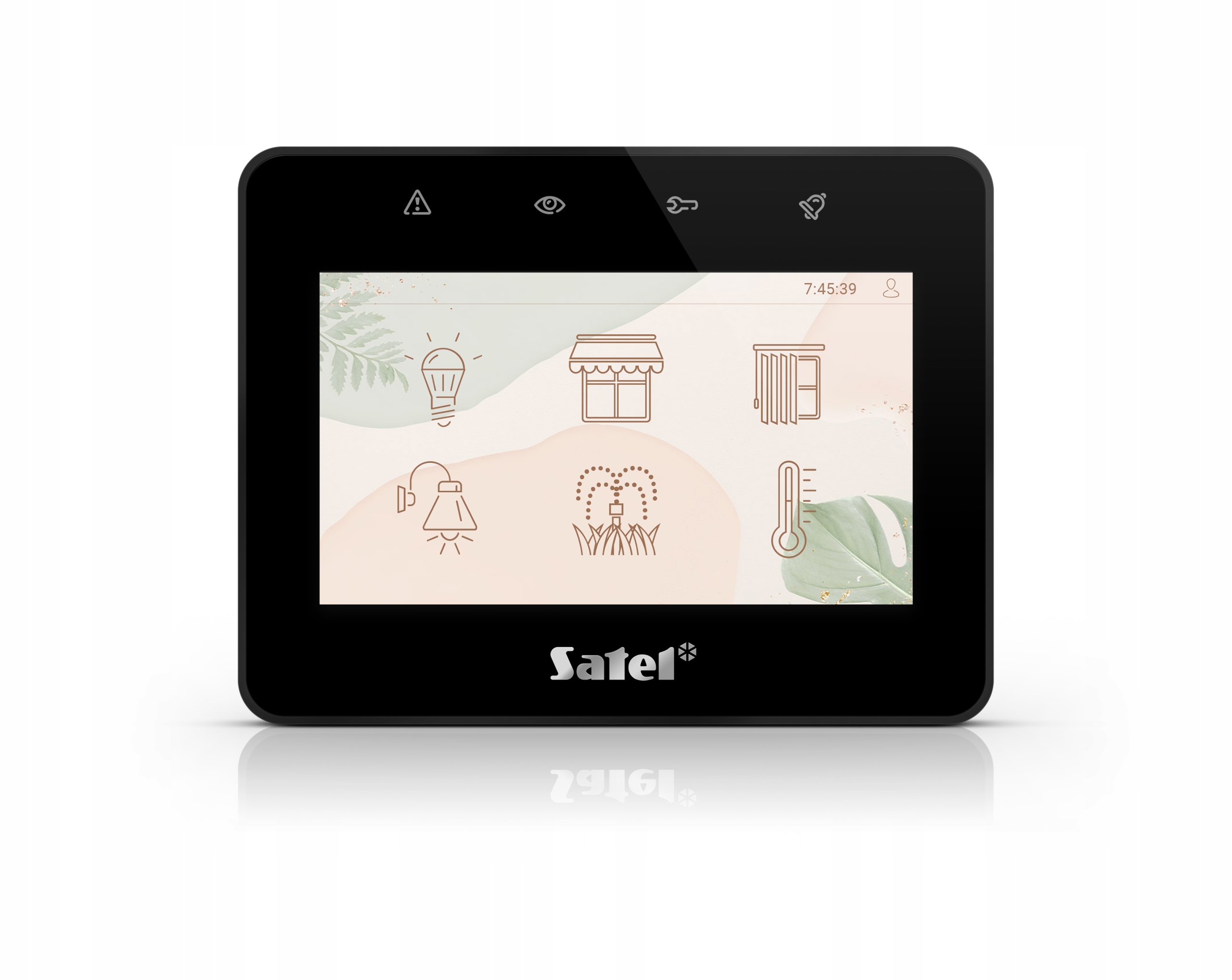 SATEL INTEGRA-32 DOTYKOWY TSG GSM SMS + 6x BOSCH Typ alarmu przewodowy