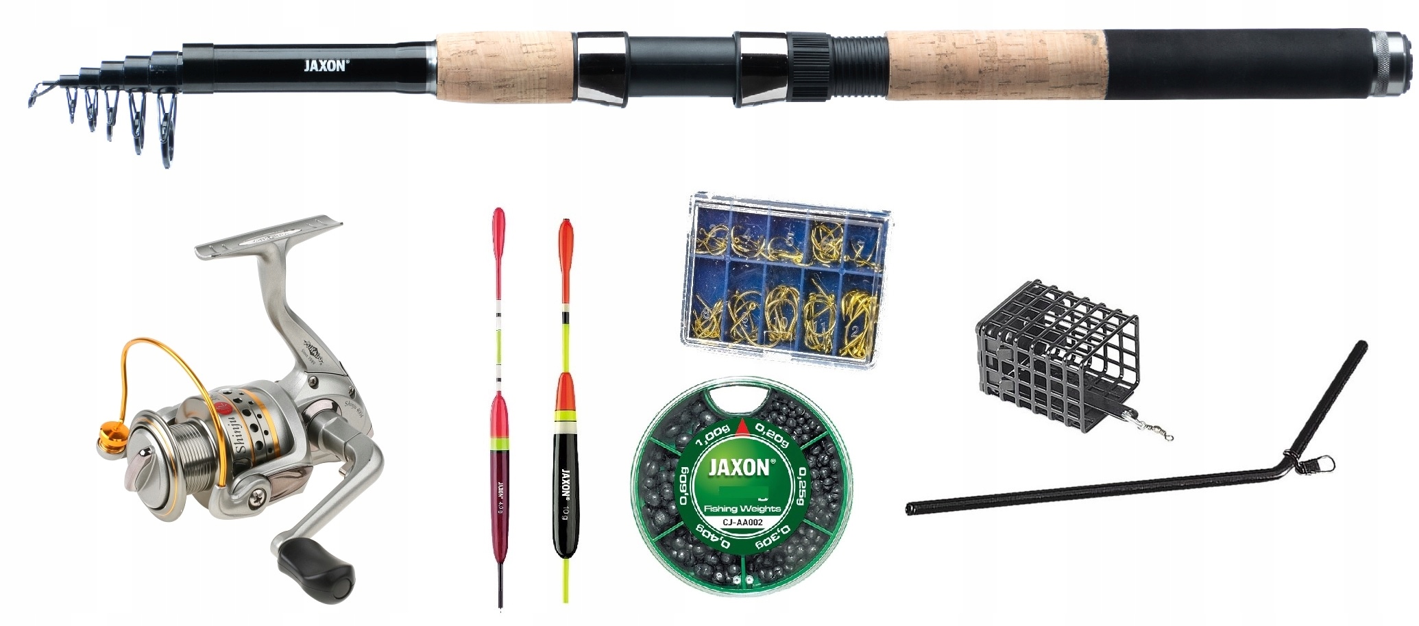 Zestaw Spławikowy Gruntowy Wędka Kołowrotek Mikado