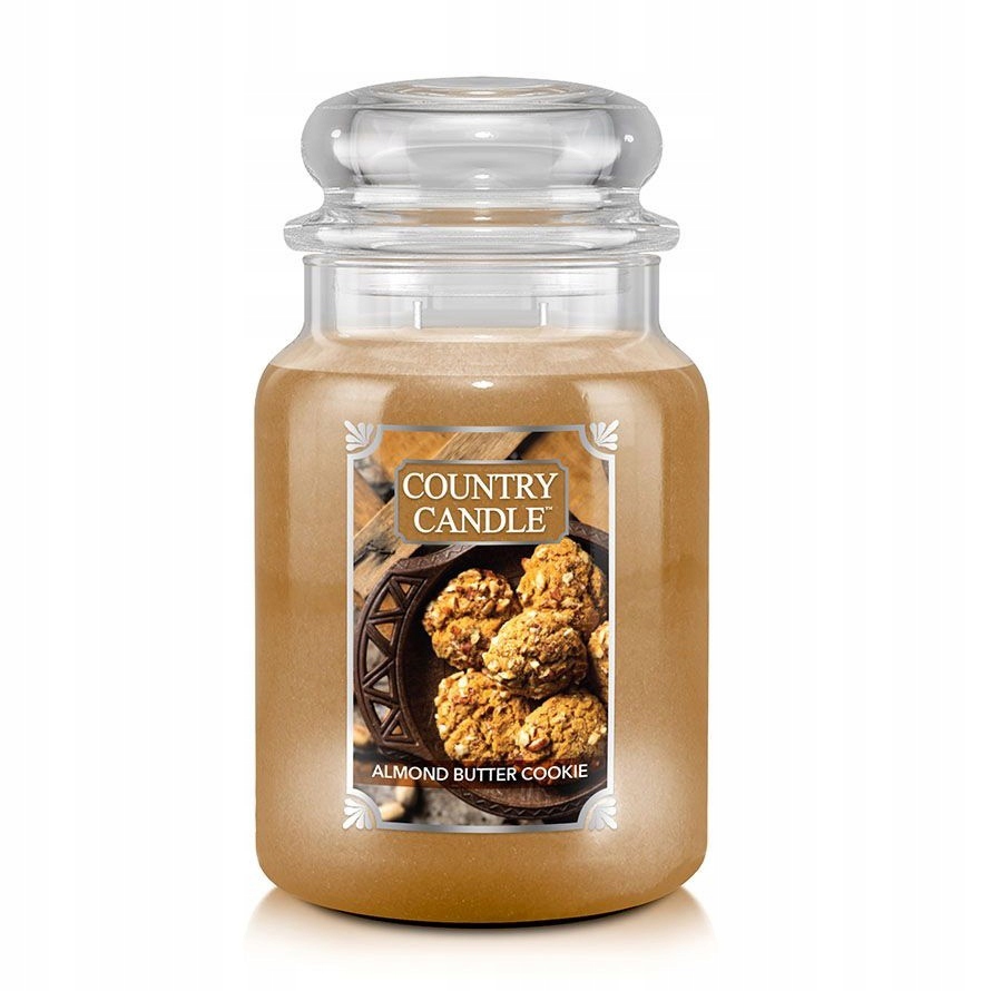 Velká svíčka Almond Butter Cookies Country Candle