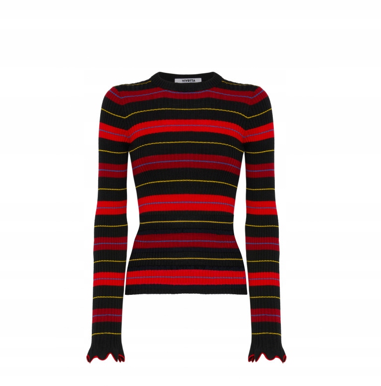 Vivetta pruhovaný svetr velikost S