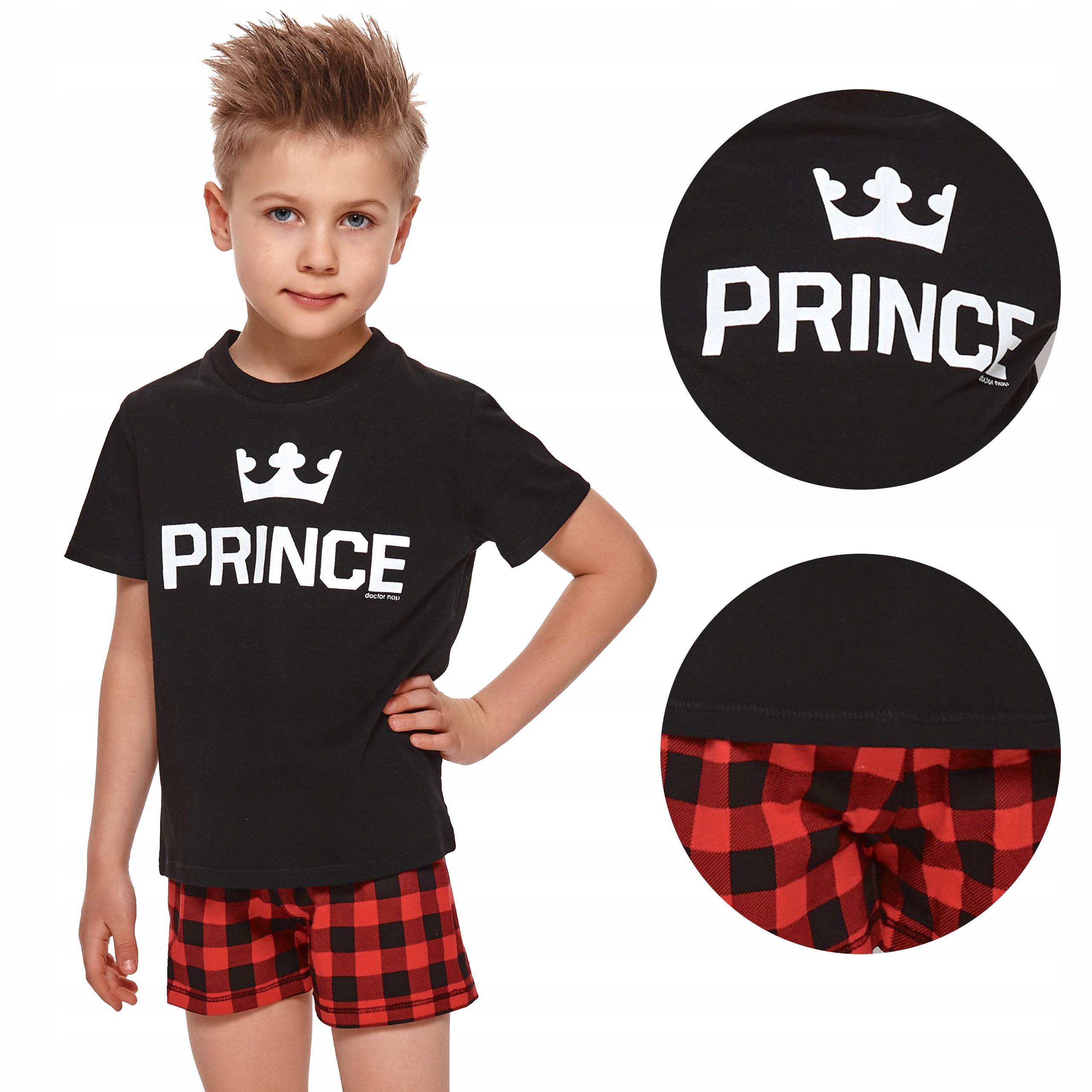 

Dziecięca Piżama Prince krótka PDB.4263 Doctor Nap
