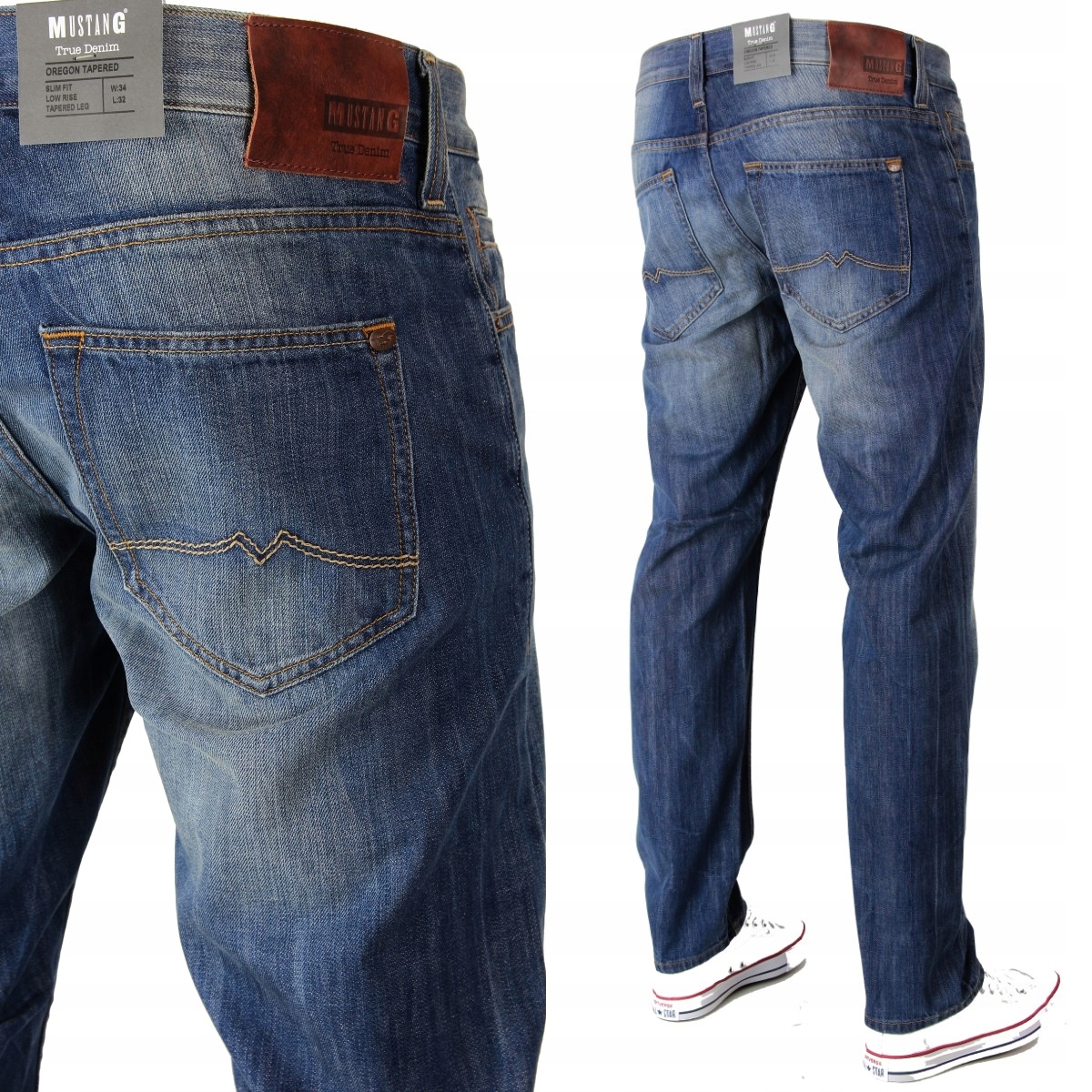 

Mustang Oregon Tapered Slim Jeansy Tint_ W29 L34