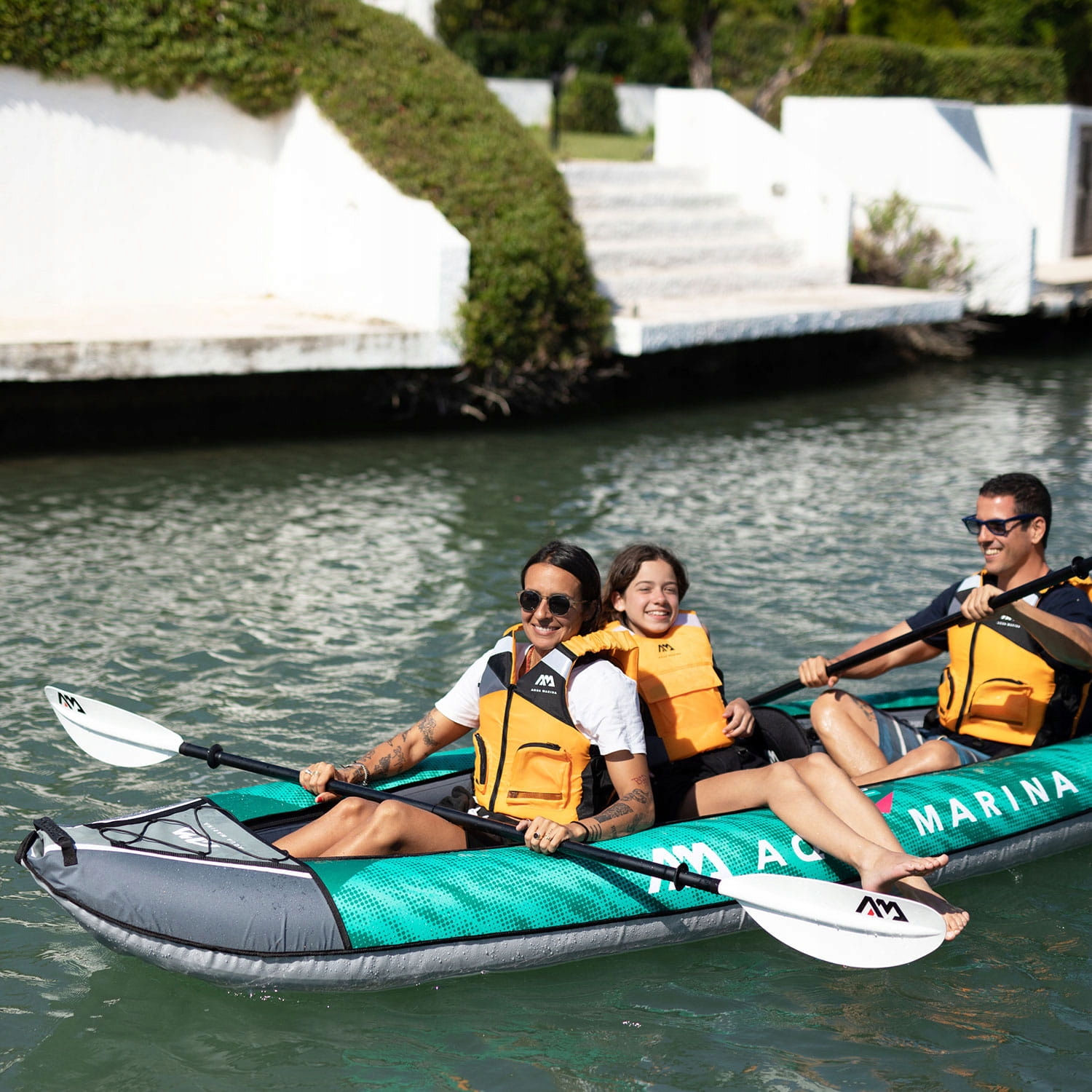 Inflatable kayak Aqua Marina Laxo 380 3-person 2022 Material Other