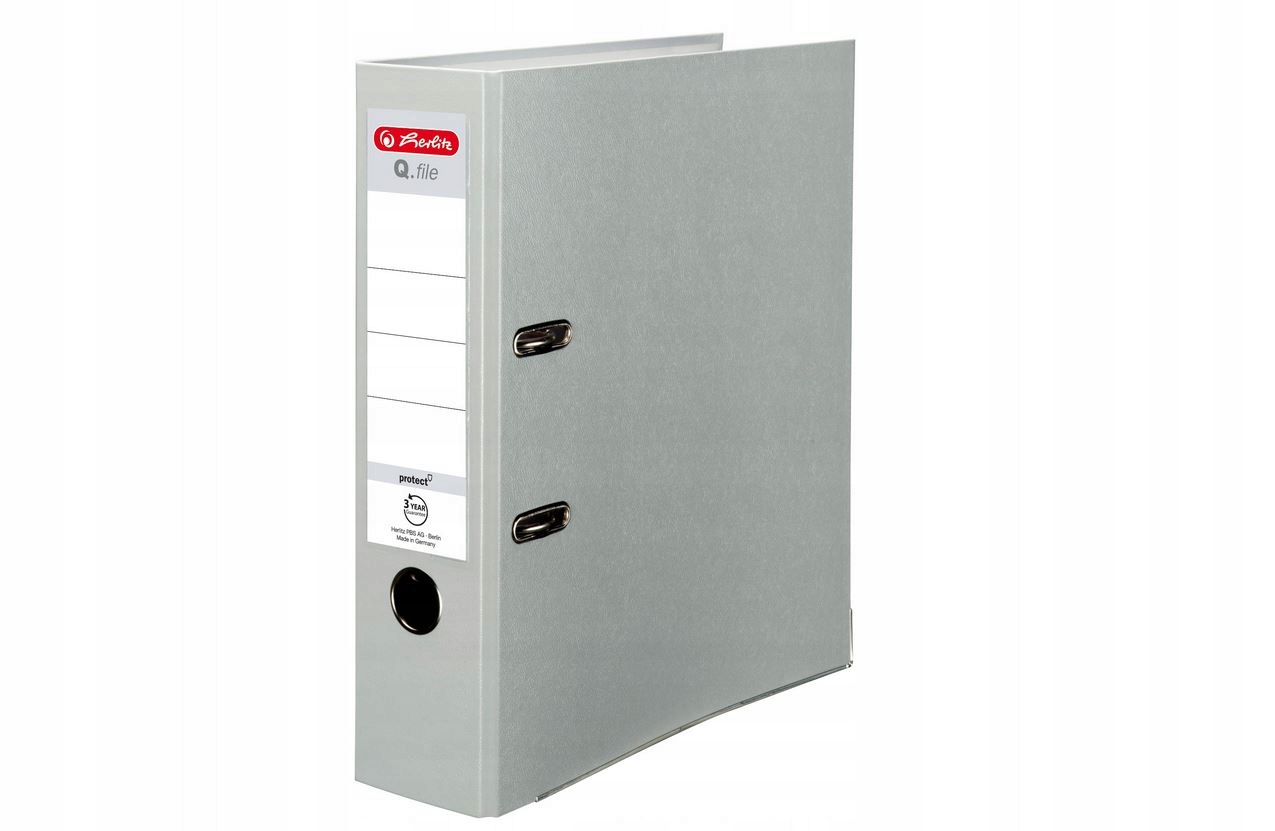 

Segregator Herlitz A4/80 Popielaty, szary