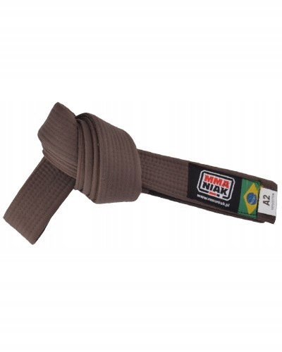 MMAniak Pas do kimona BJJ A2 Purpurowy Kolor fioletowy