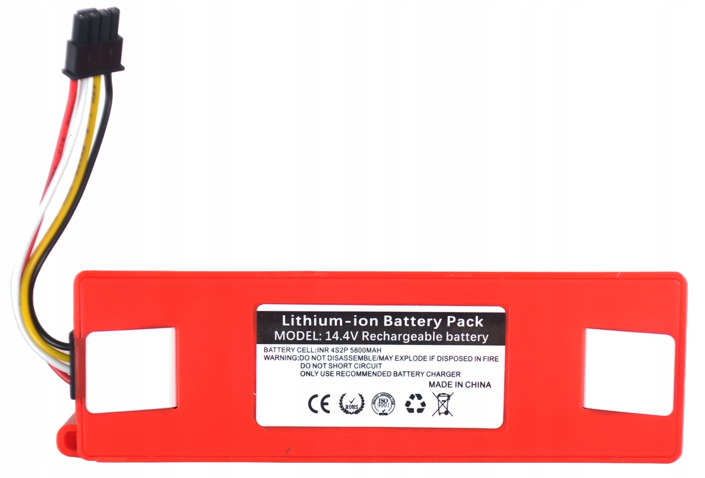 Bateria do Xiaomi Roborock S50 S51 S55 T4 T60 14,4V 5800mAh BRR-2P4S-5200S