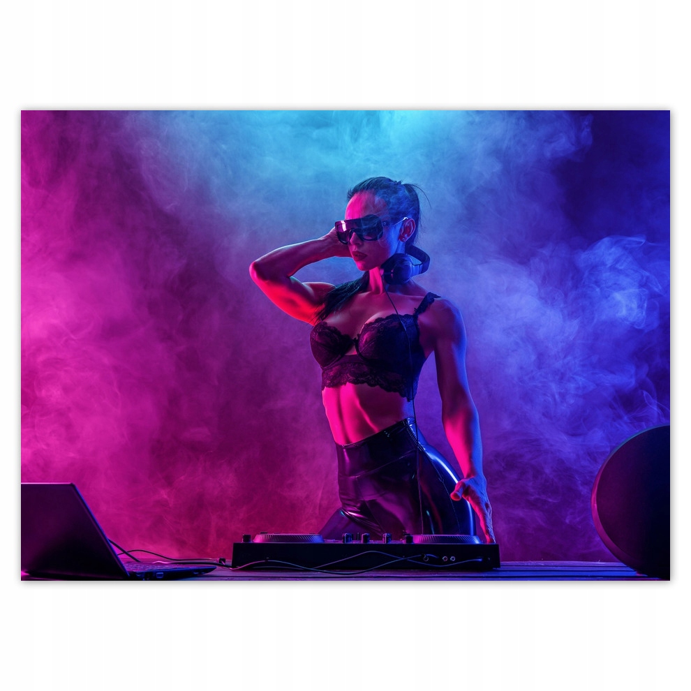 

Fototapety flizelina 254x184 DJka Kobieta Dym