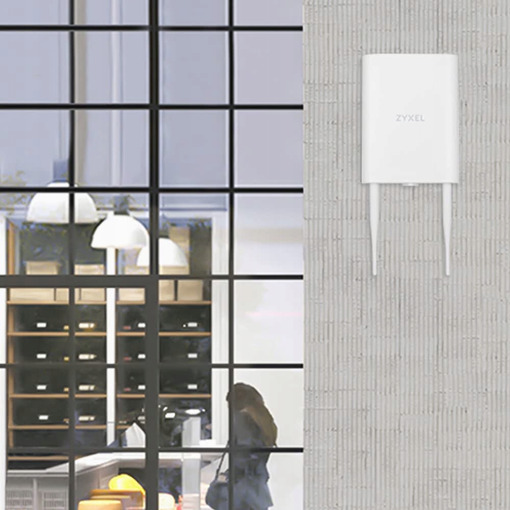 ZYXEL True WiFi 6 AX1800 Zewnętrzny AP Dla Firm IP55 PoE Nebula App — miniatura 5