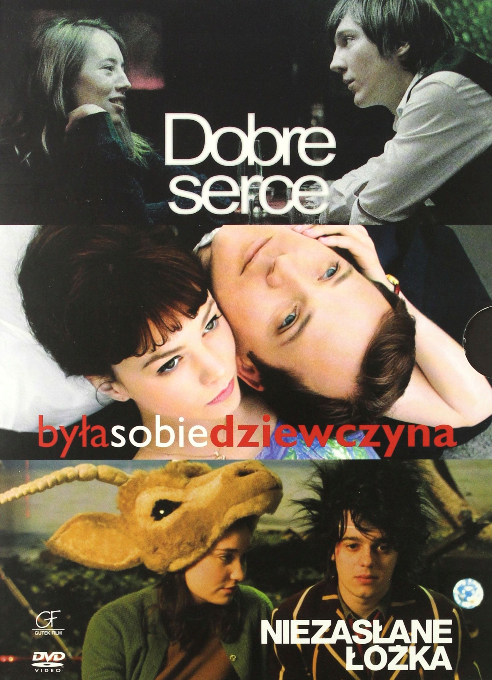 [DVD] - DOBRE SERCE, BYŁA SOBIE DZIEWCZYNA, NIEZASŁANE ŁÓŻKA - ZESTAW 3 DVD