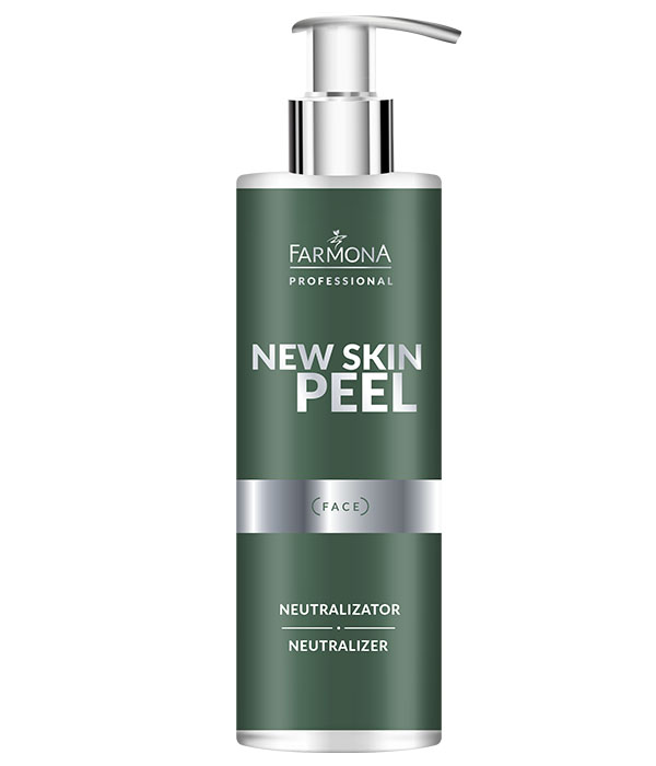 FARMONA PROFESSIONAL NEW SKIN PEEL PROFESJONALNY PEŁNY ZABIEG KWASOWY Opakowanie butelka z pipetą