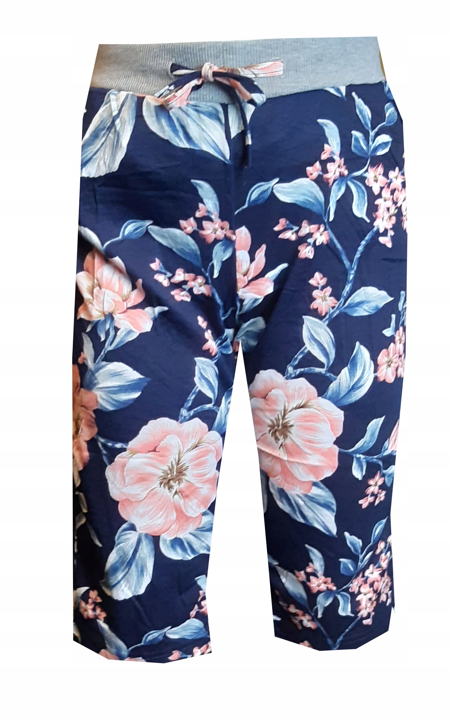 

Spodnie Rybaczki Spodenki Letnie kwiaty XL