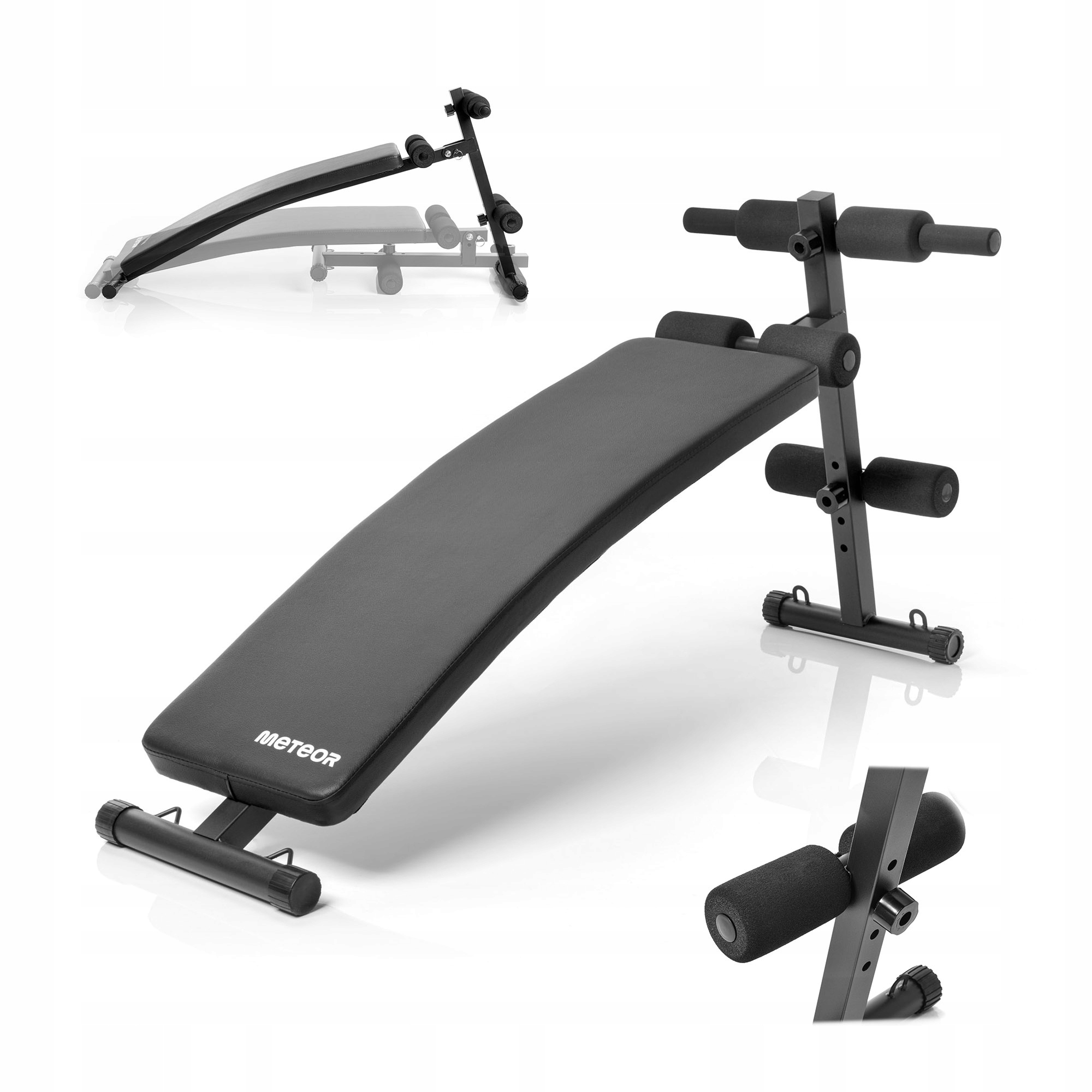 Nastavitelná posilovací lavice pro cvičení, skládací šikmá lavice do 150 kg