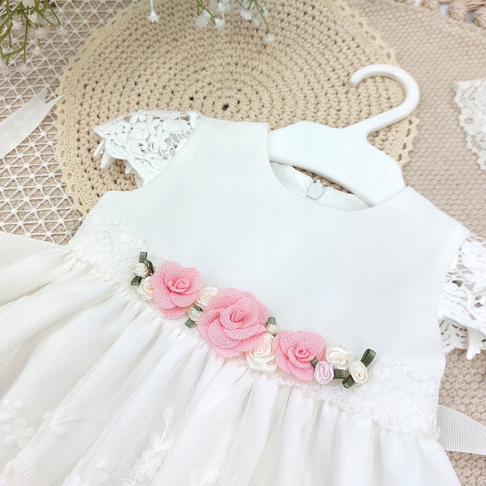 sukienka do chrztu z opaską i pasem Alice roz 68 Marka Inna marka