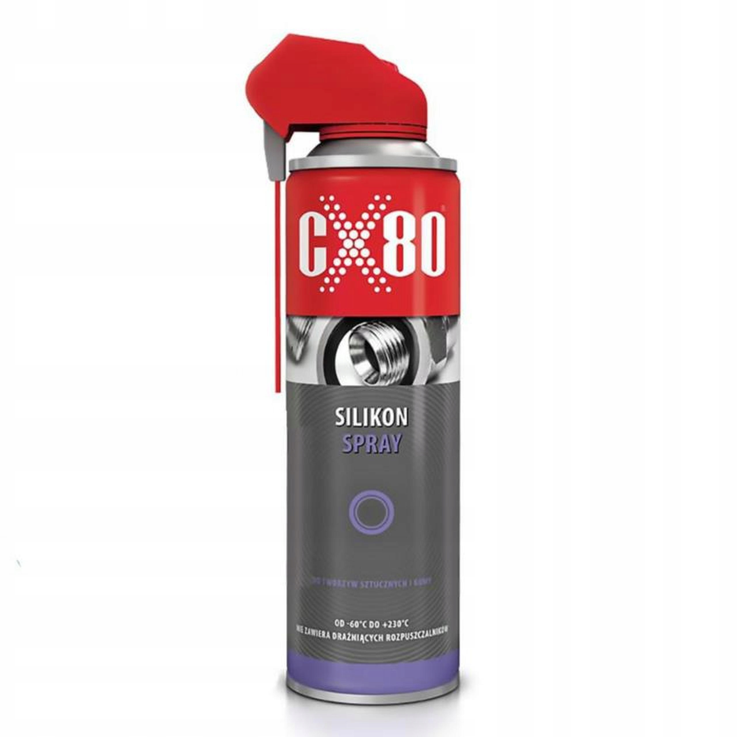 Silikon w sprayu 500ml Duo Spray CX80