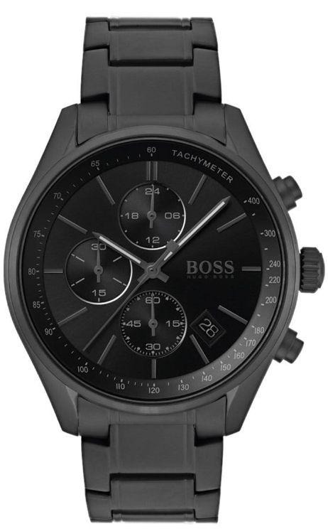 Pánské hodinky Hugo Boss Grand Prix 1513676 – černý Chronograf