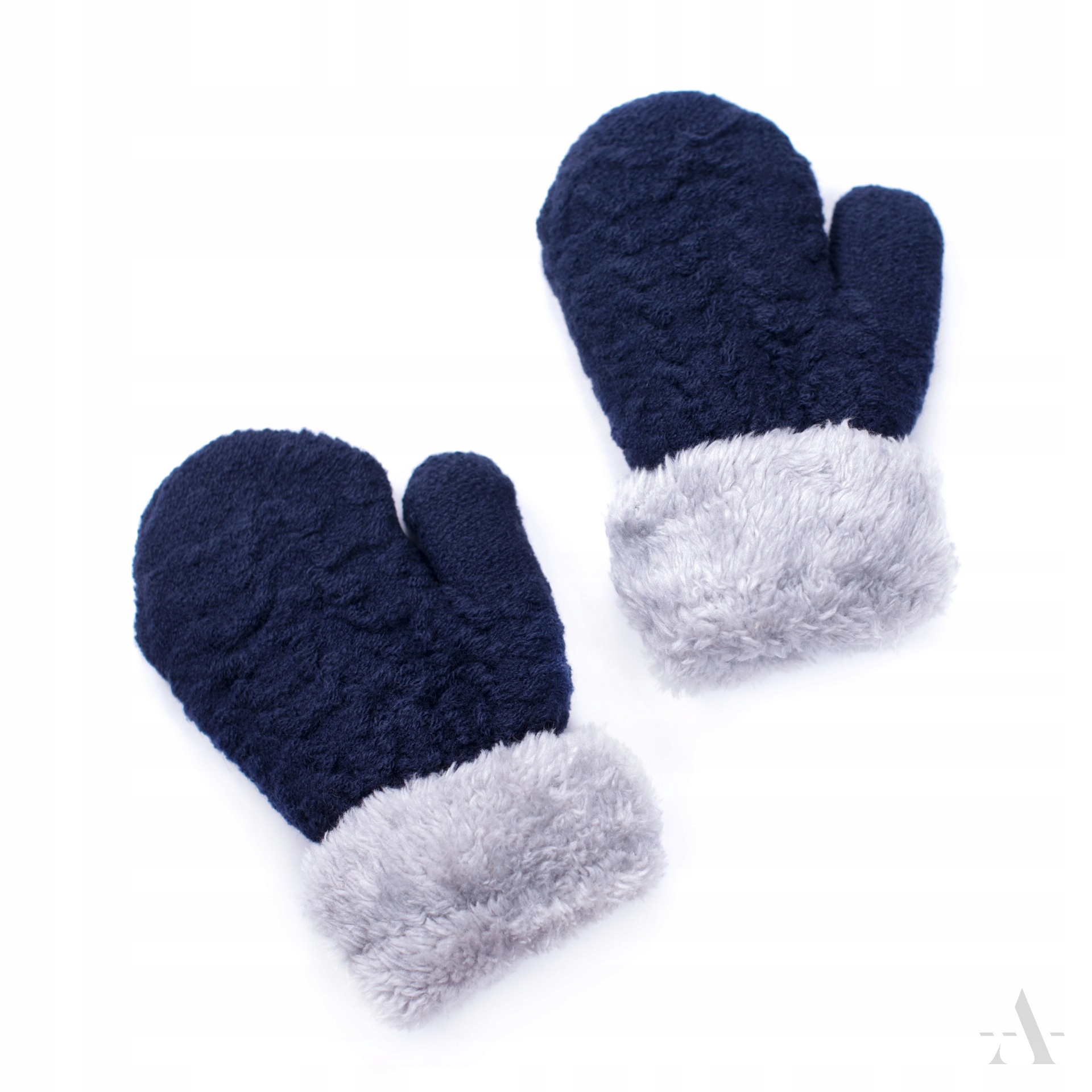 RĘKAWICZKI DLA DZIECI ZIMOWE OCIEPLANE Z FUTERKIEM 2-6 LAT