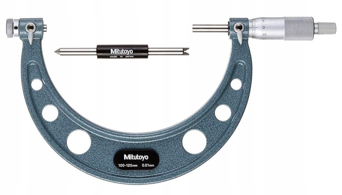 Аналоговий мікрометр MITUTOYO 100-125 / 0,01 126-129