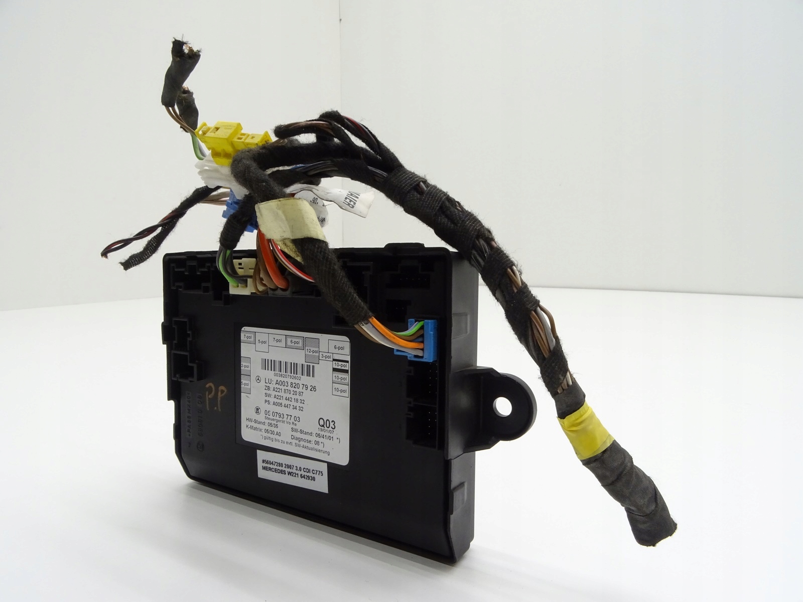 Драйвер модуль двері MERCEDES W221 A0038207926