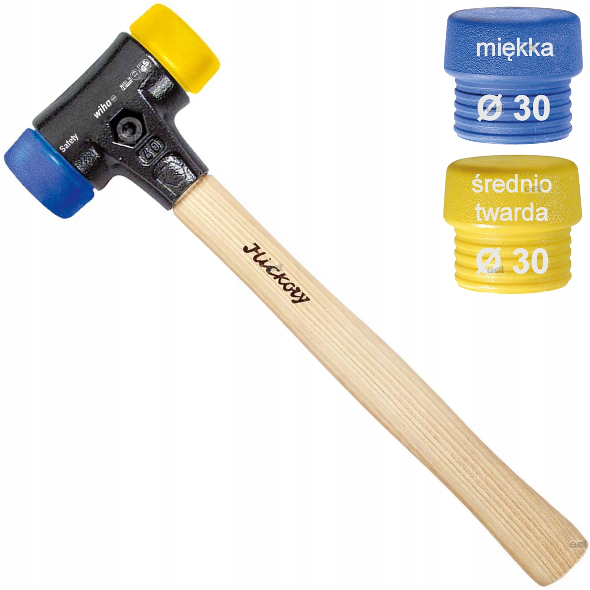 

Wiha 26653 Młotek Safety Miękki-ś. Twardy Ø 30