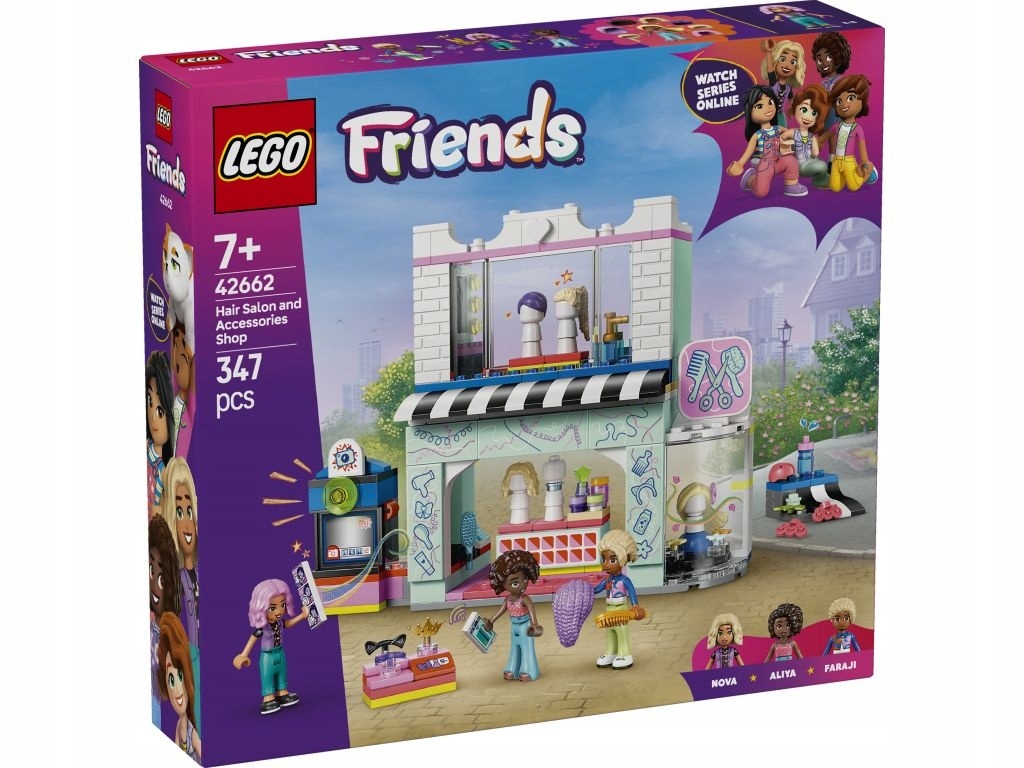 stavebnice Lego Friends Kadeřnický Salon A Obchod Pro Děti 42662