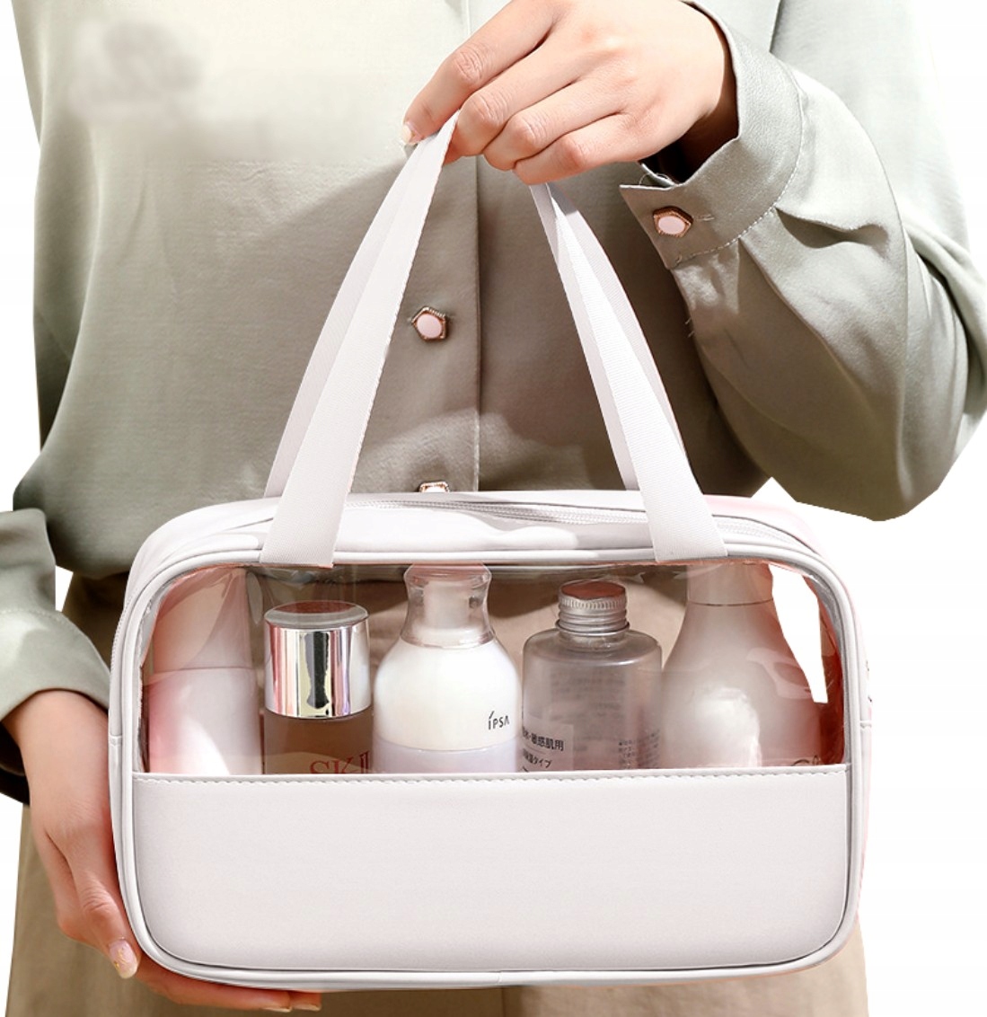 Kuferek wodoodporny Kosmetyczka przezroczysta EAN (GTIN) 5905884027677