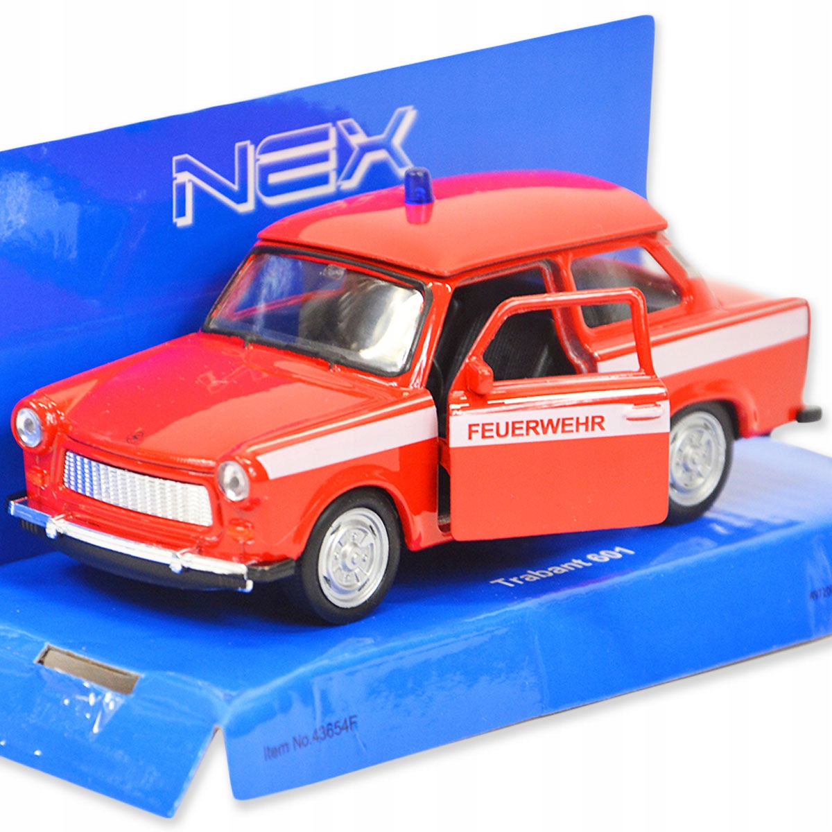 WELLY 1:34 AUTO TRABANT 601 FEUERWEHR