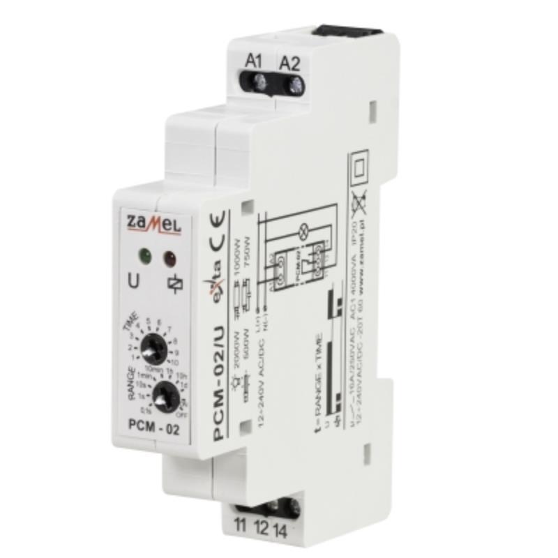 Časové relé PCM-02/U Zamel