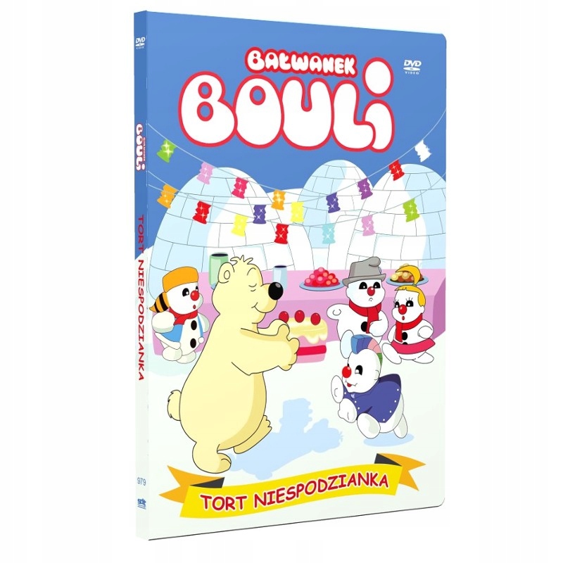 

Bałwanek Bouli Tort niespodzianka DVD Folia