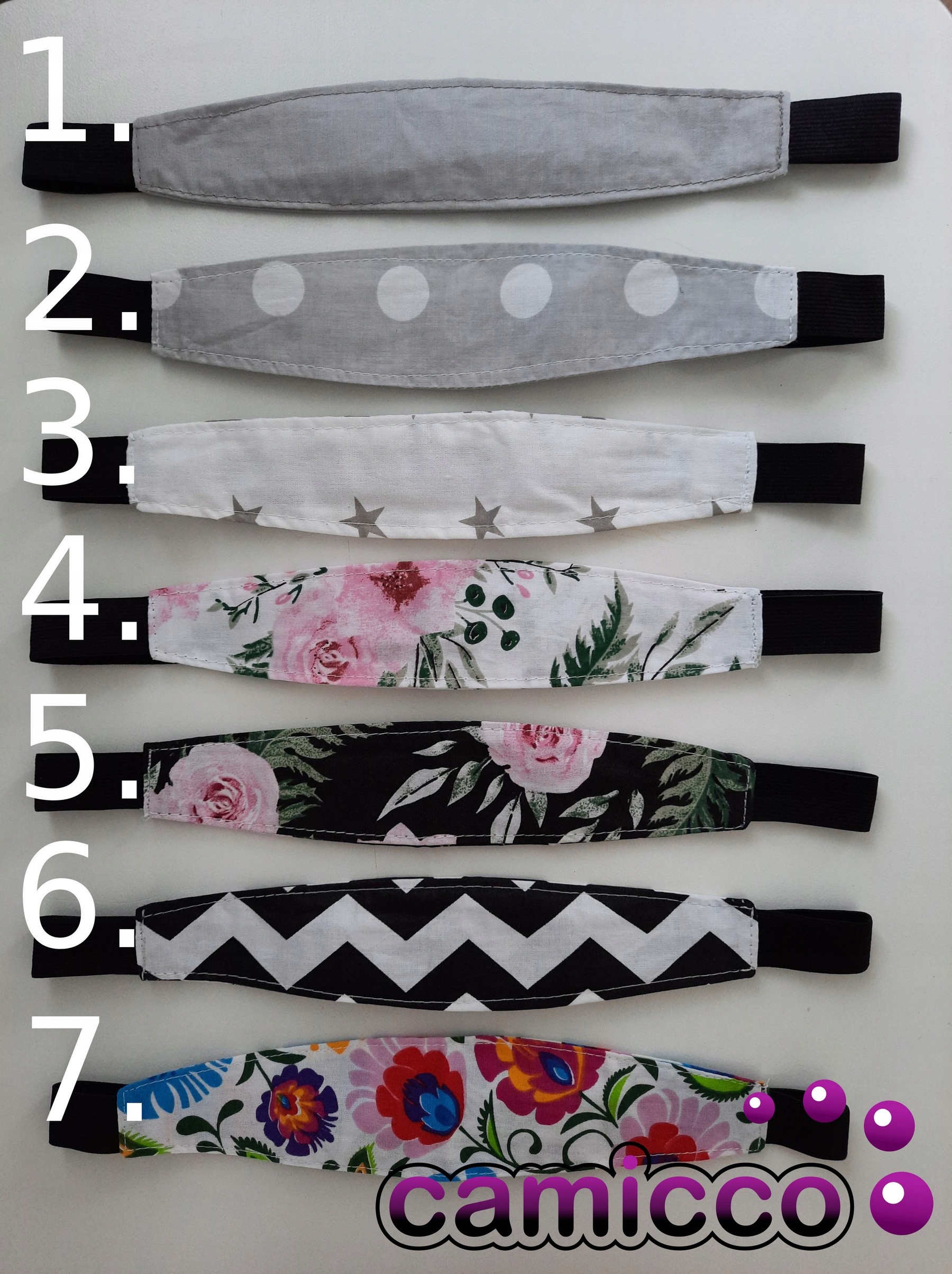 OPASKA PODTRZYMUJĄCA GŁOWĘ dziecka PAS do fotelika Kod producenta CAM310