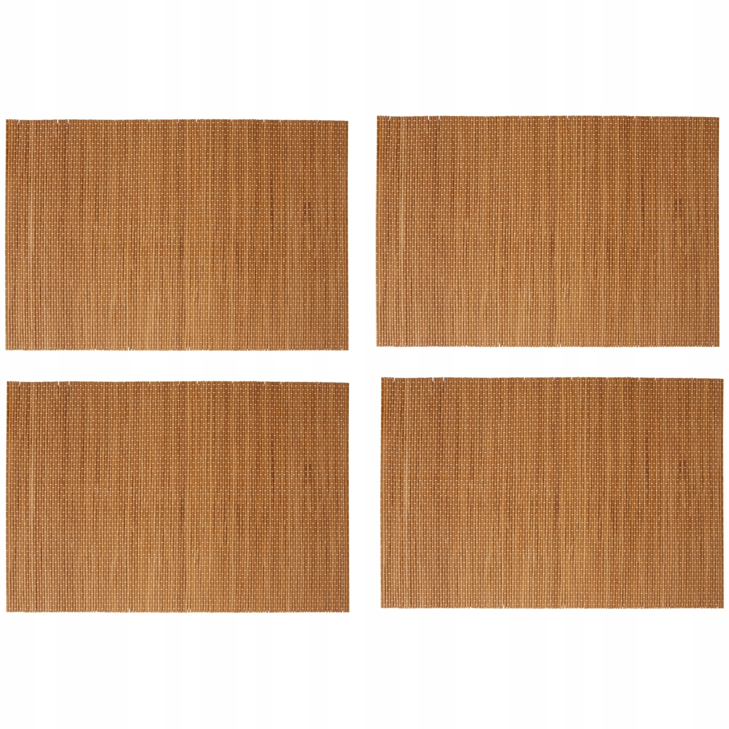 Podložky pod taniere bambusové dekoratívne Home decor 4 ks béžové bodky