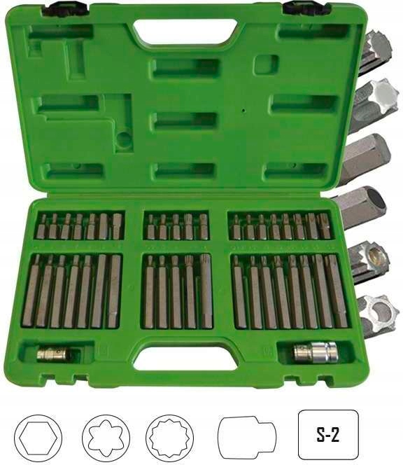 Bity 42 szt mieszane imbus Spline Torx