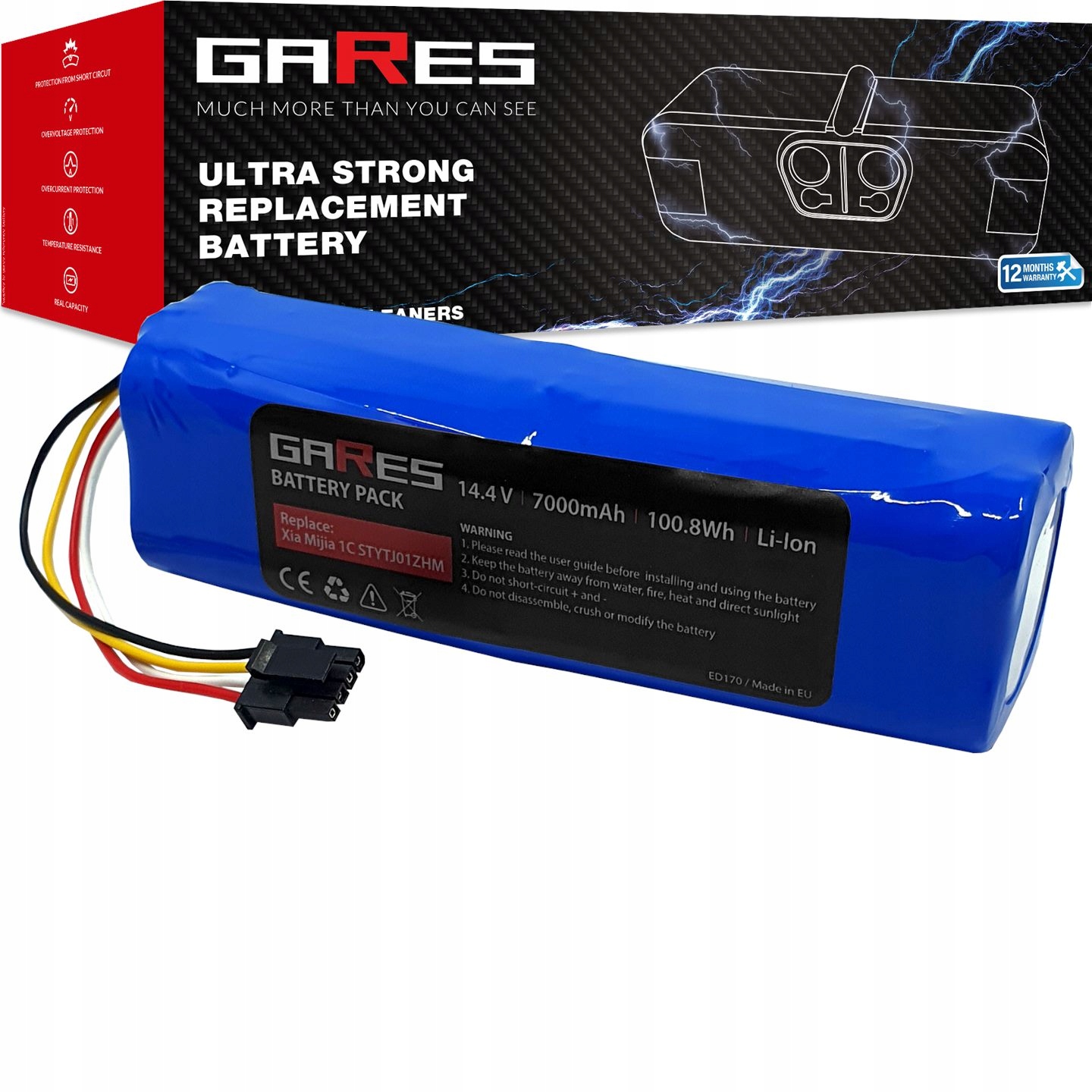 Bateria Akumulator do Xiaomi X10+ Plus B101CN B105CN Omni 1S 14.4V 7,0Ah