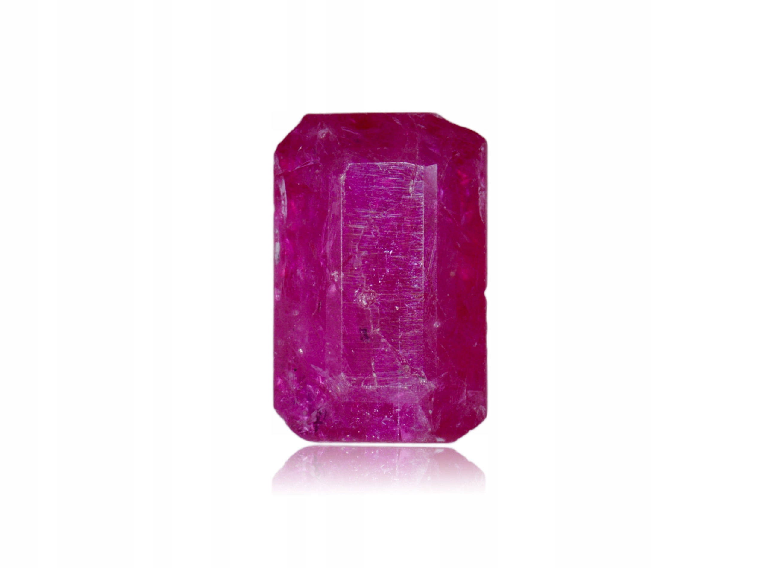 Rubín 0.46ct Osmiúhelník Myanmar eCertifikát Wbd
