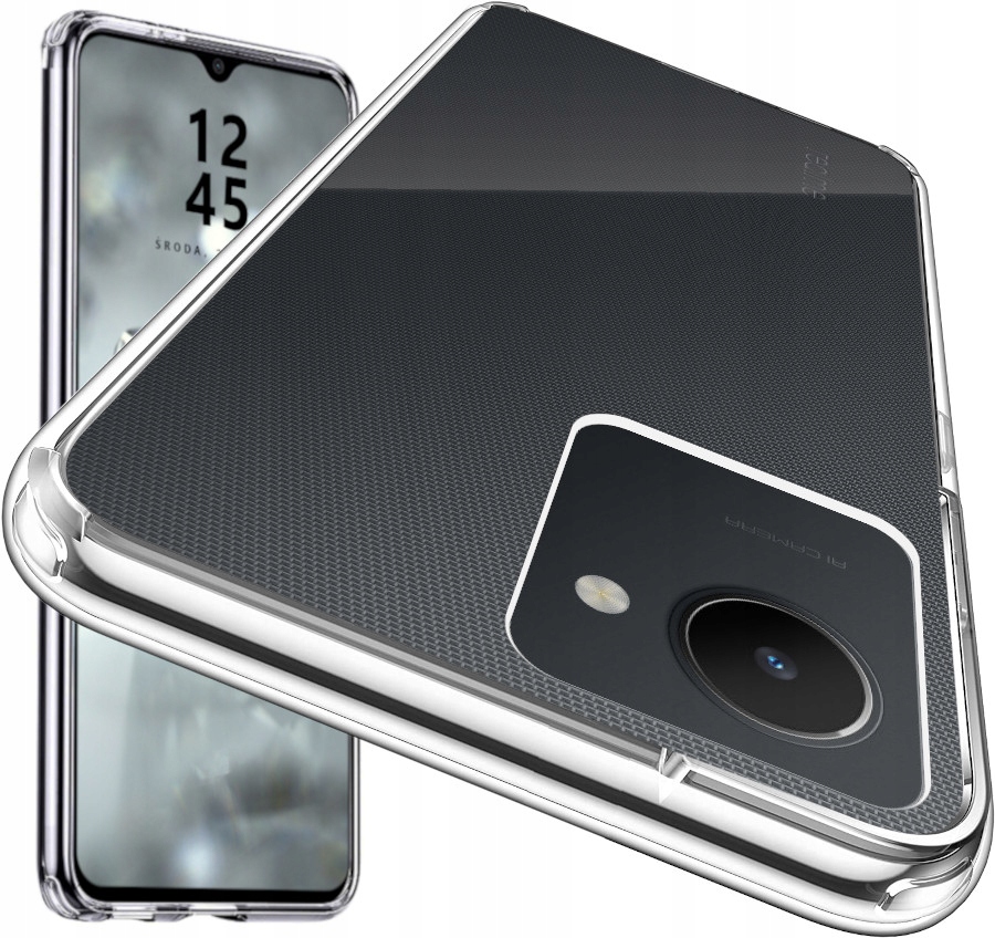 Custodia Per Realme C30 / Narzo 50i Prime - Silicone Colorato, Azzurro - Foto 4