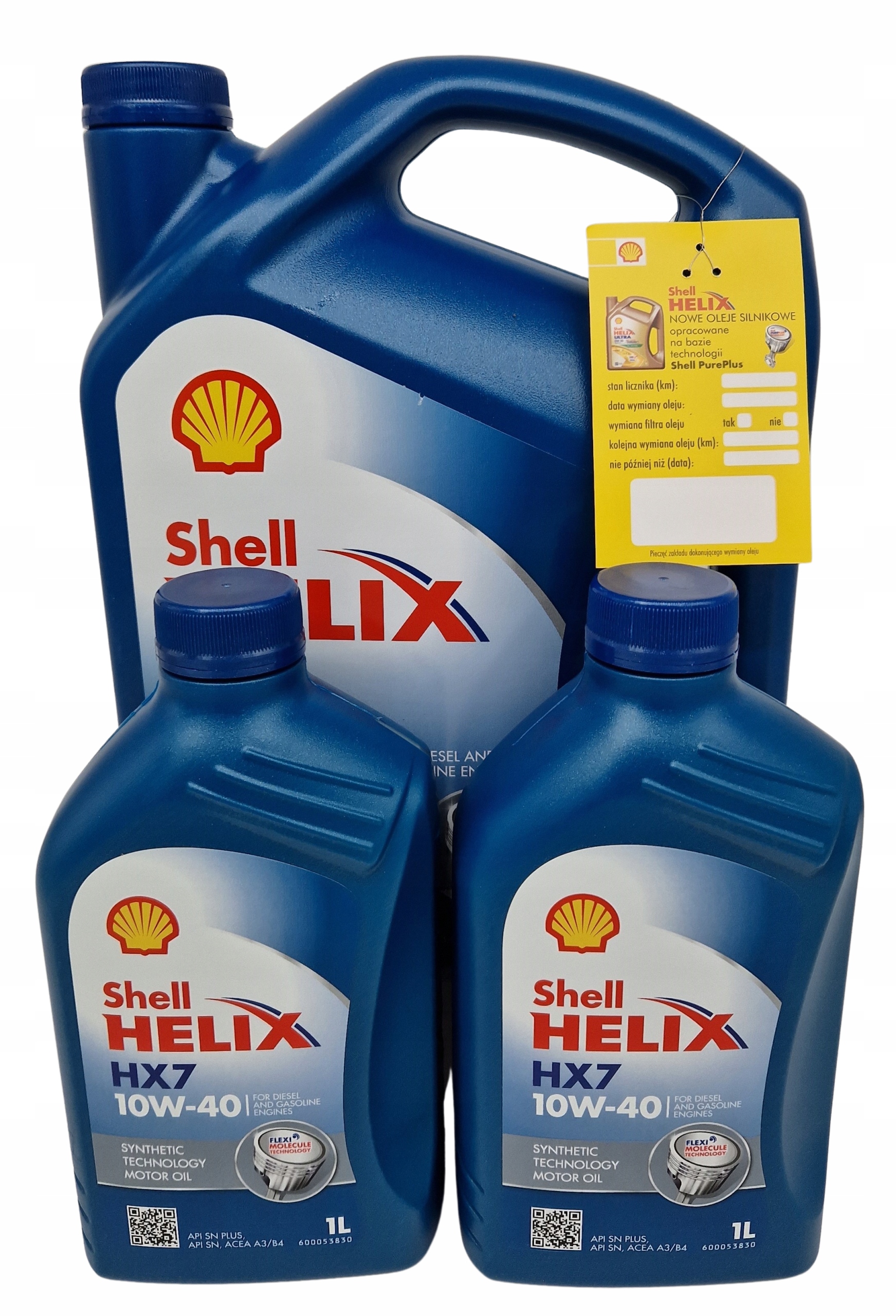 Shell Helix HX7 10W40 6L DIESEL LPG BENZIN