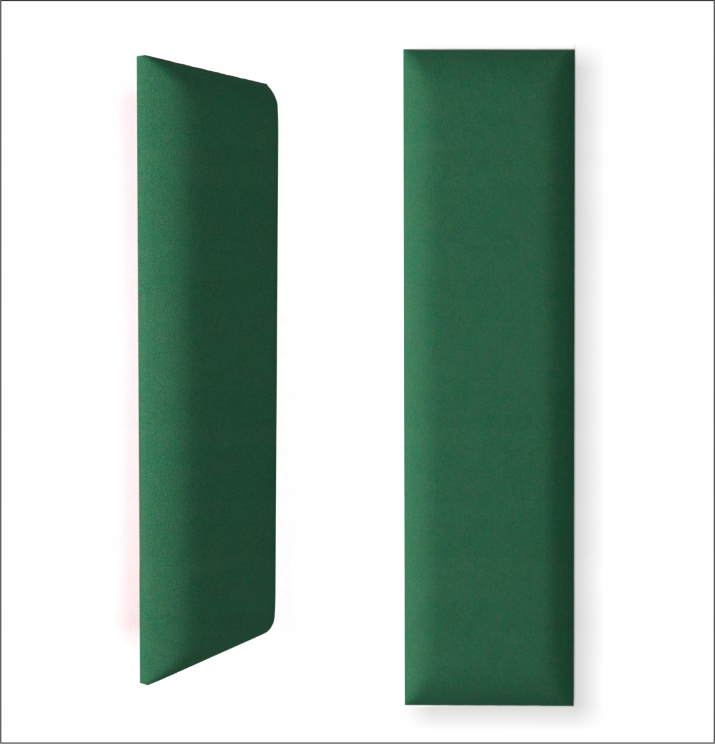 Panel ścienny tapicerowany prostokąt 10 x 60