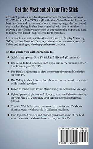 George, Nathan Fire Stick: A Step by Step Guide and Quick Tips for Getting Język publikacji angielski