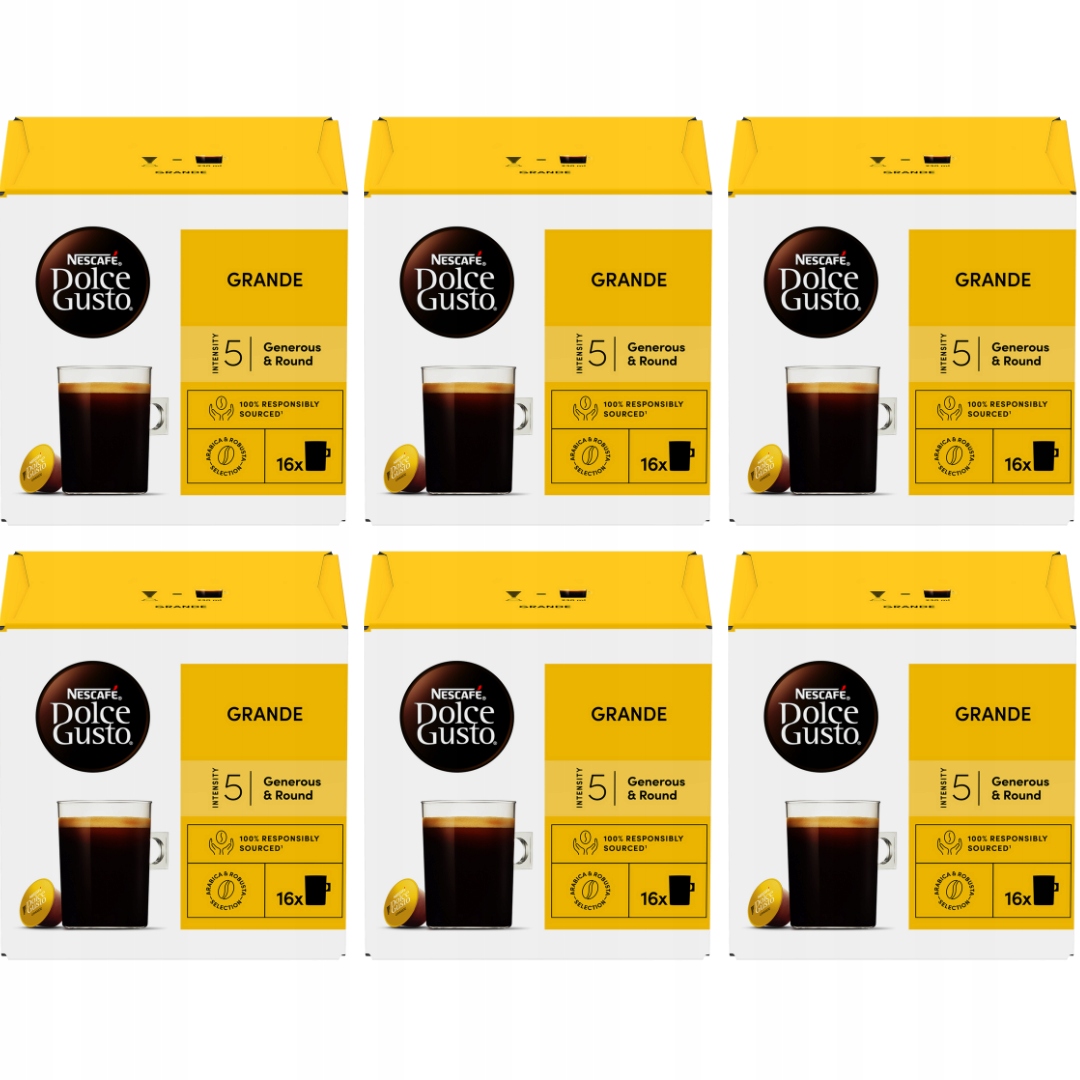 Nescafe Dolce Gusto Kawa kapsułki Grande 96 sztuk