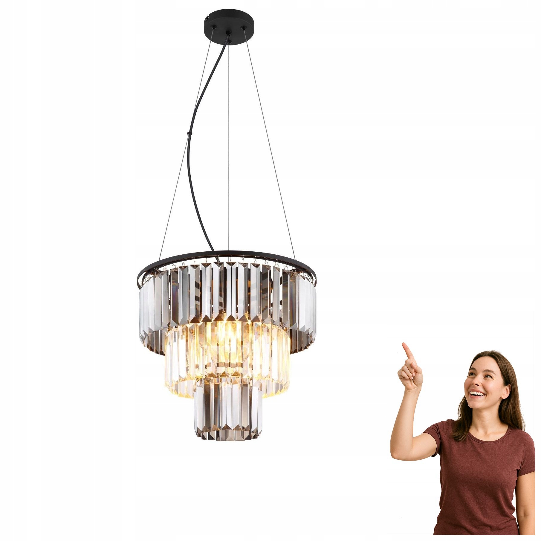 Závesná lampa Naxis 15695H Globo