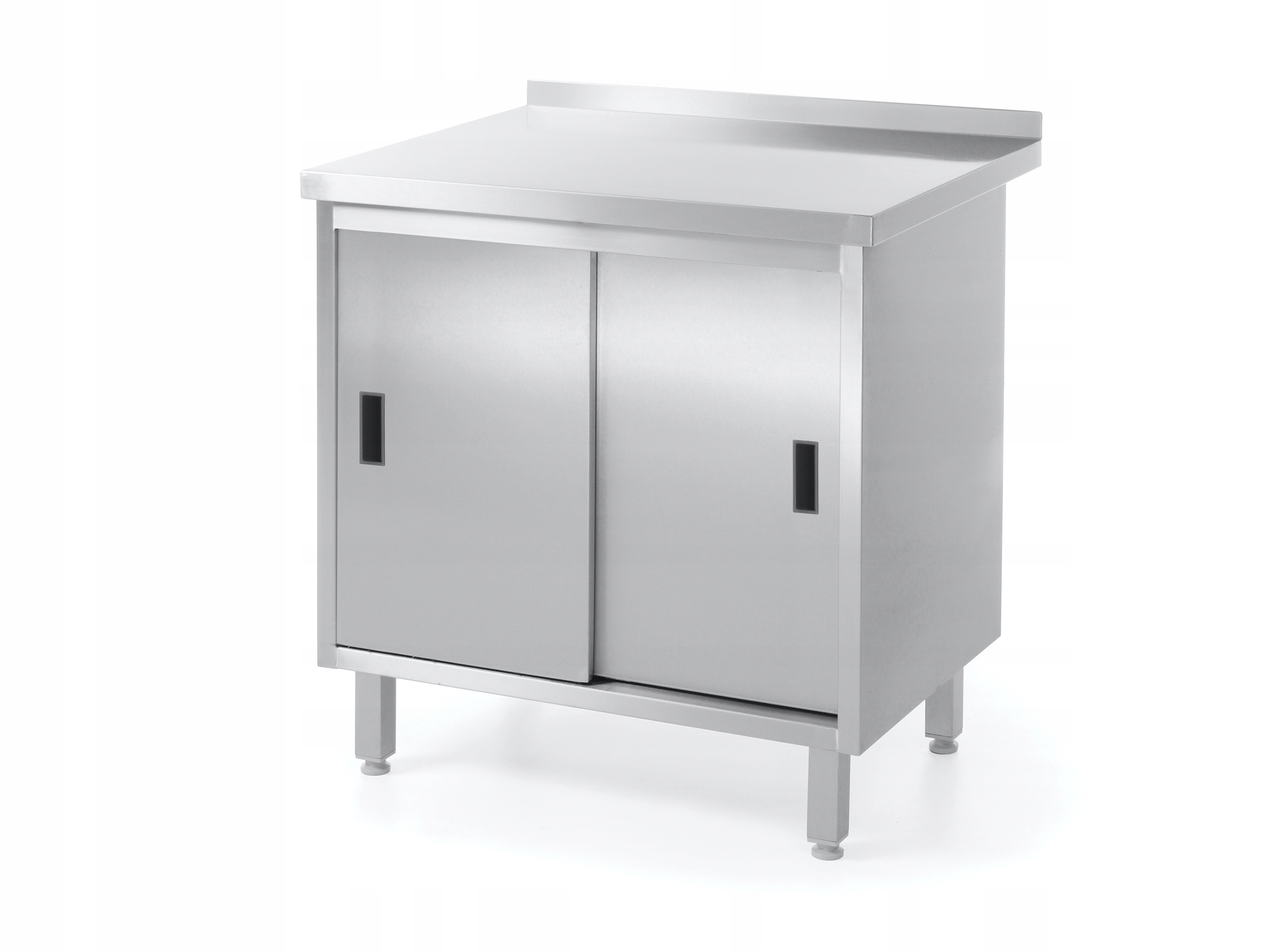 STÓŁ ROBOCZY 80x60cm Z SZAFKĄ DRZWI PRZESUWNE RANT