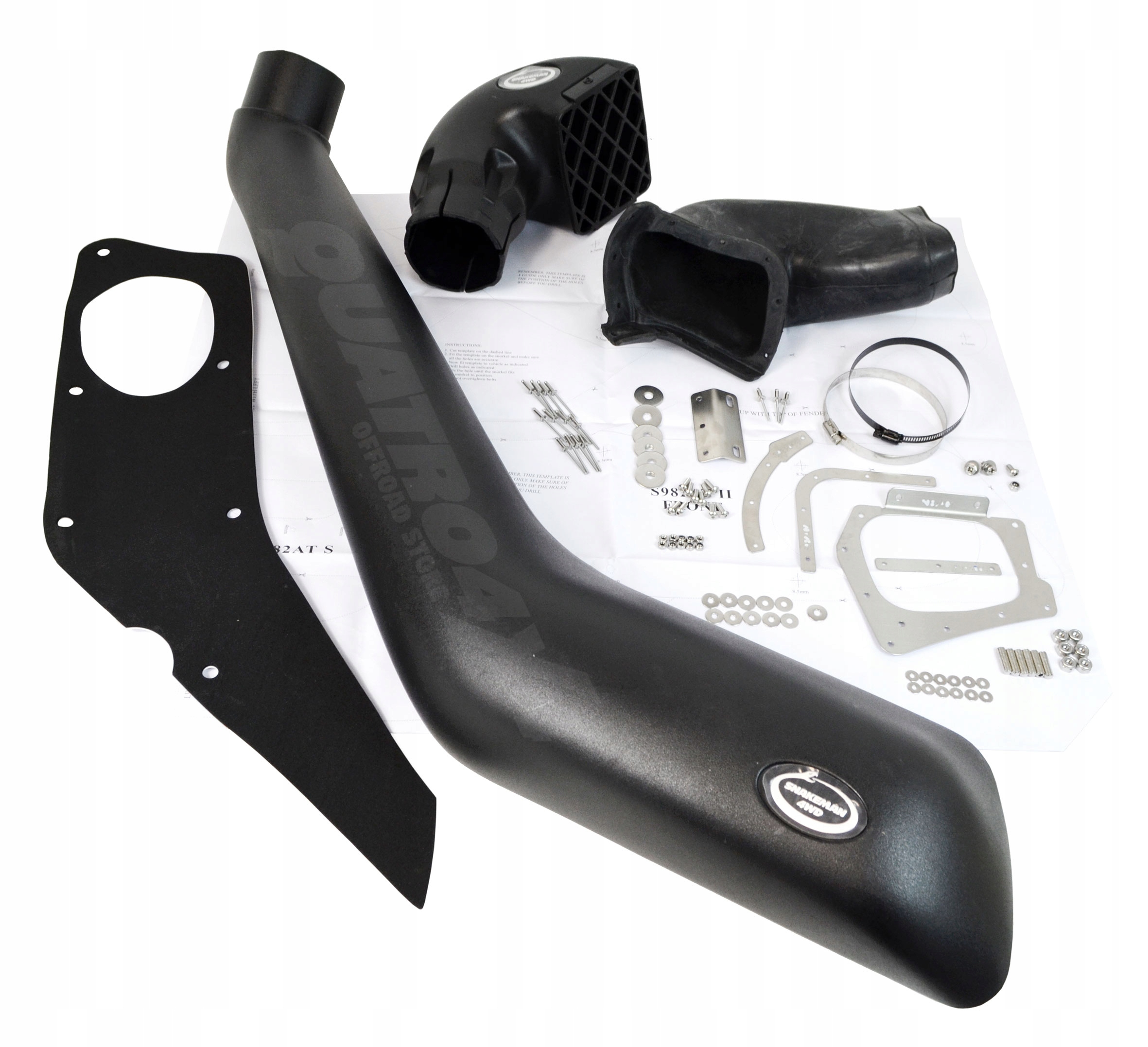 Ford Ranger PX1 PX2 (2011-2018) Snorkel Lldpe Vstup Vzduchu Snakeman 4WD