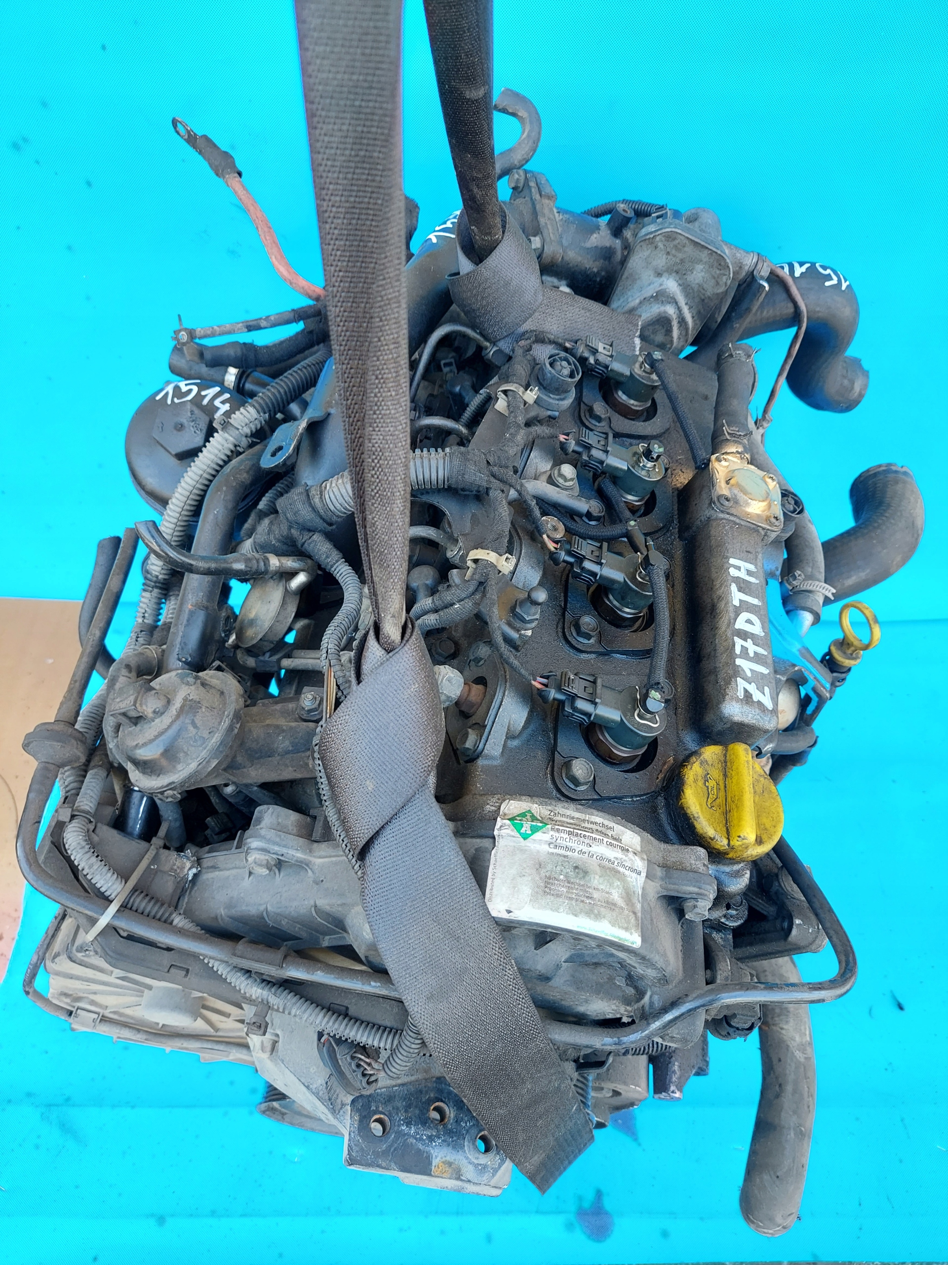 engine ASTRA H COMBO 1.7 TD ISUZU Z17DTH 205.745 km