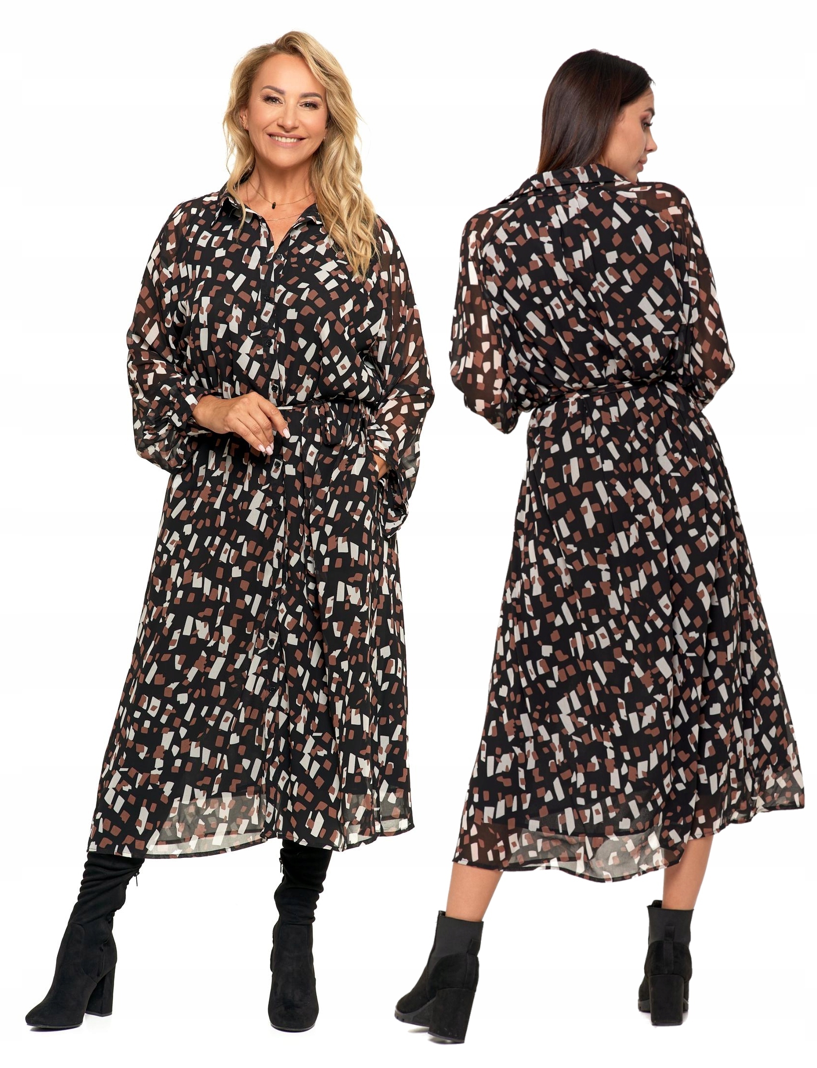 Šaty se zavazováním Moraj XL