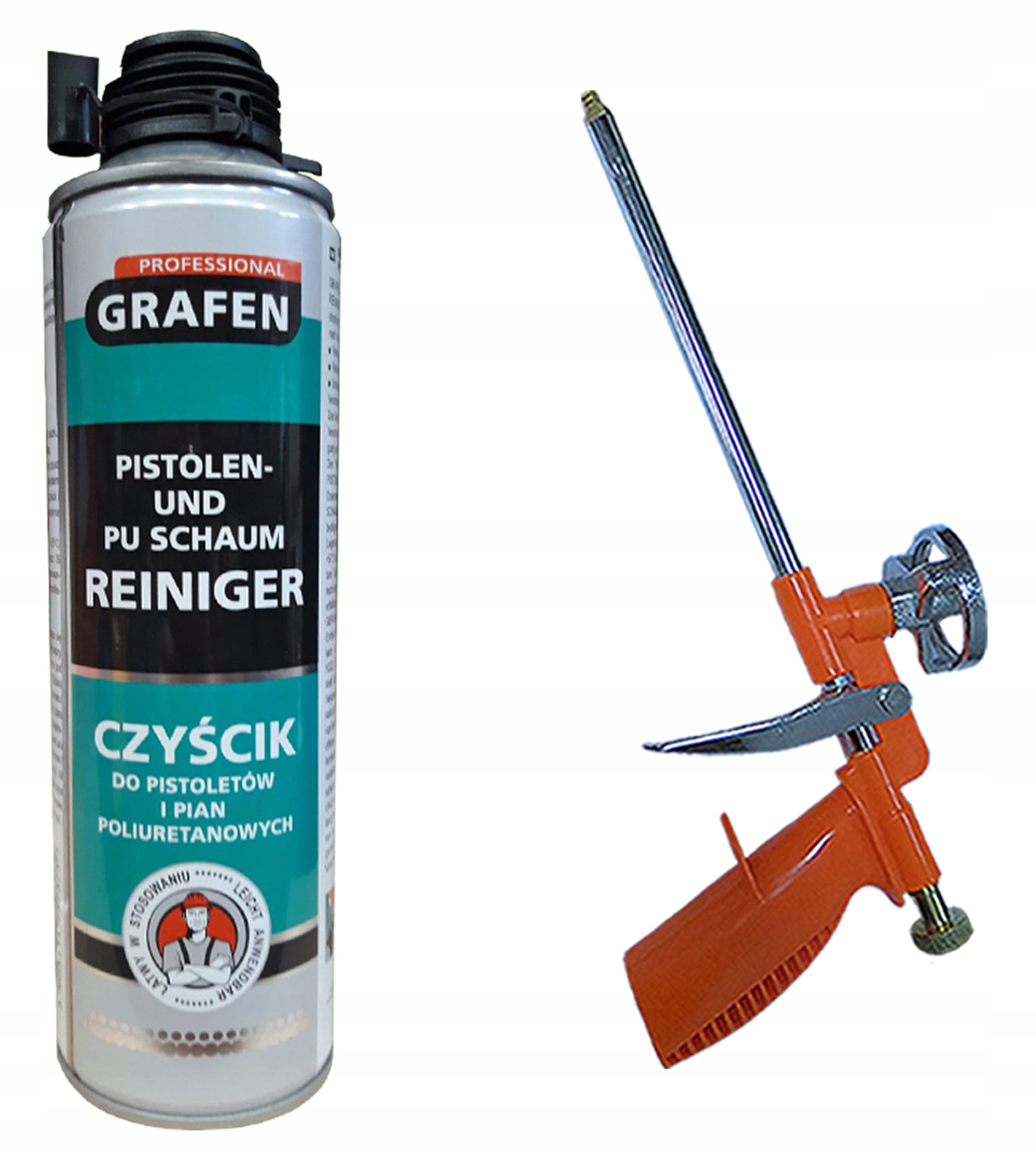 

Czyścik do Piany montażowej Kleju Grafen +pistolet