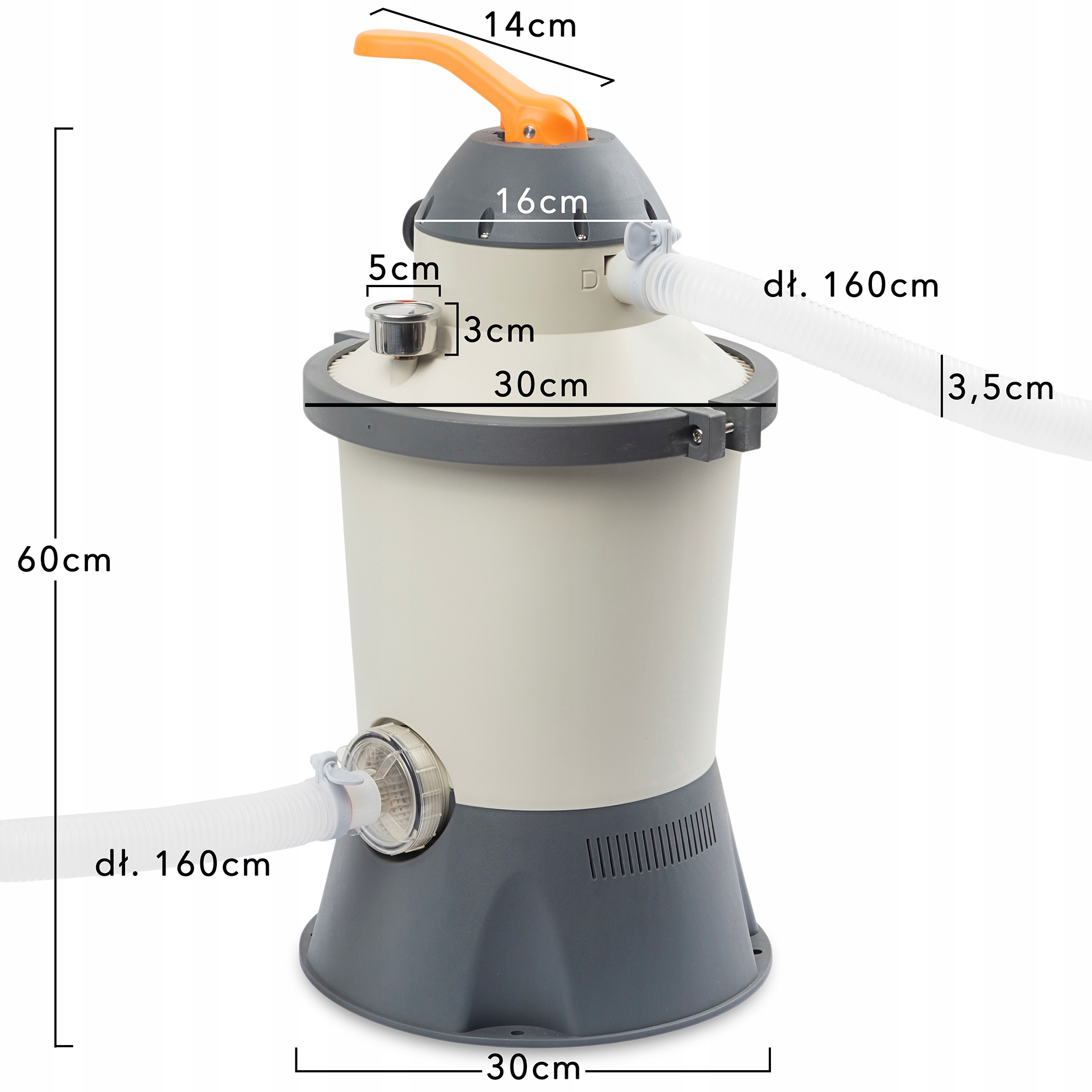 Piesková pumpa do bazéna 3028 l/h