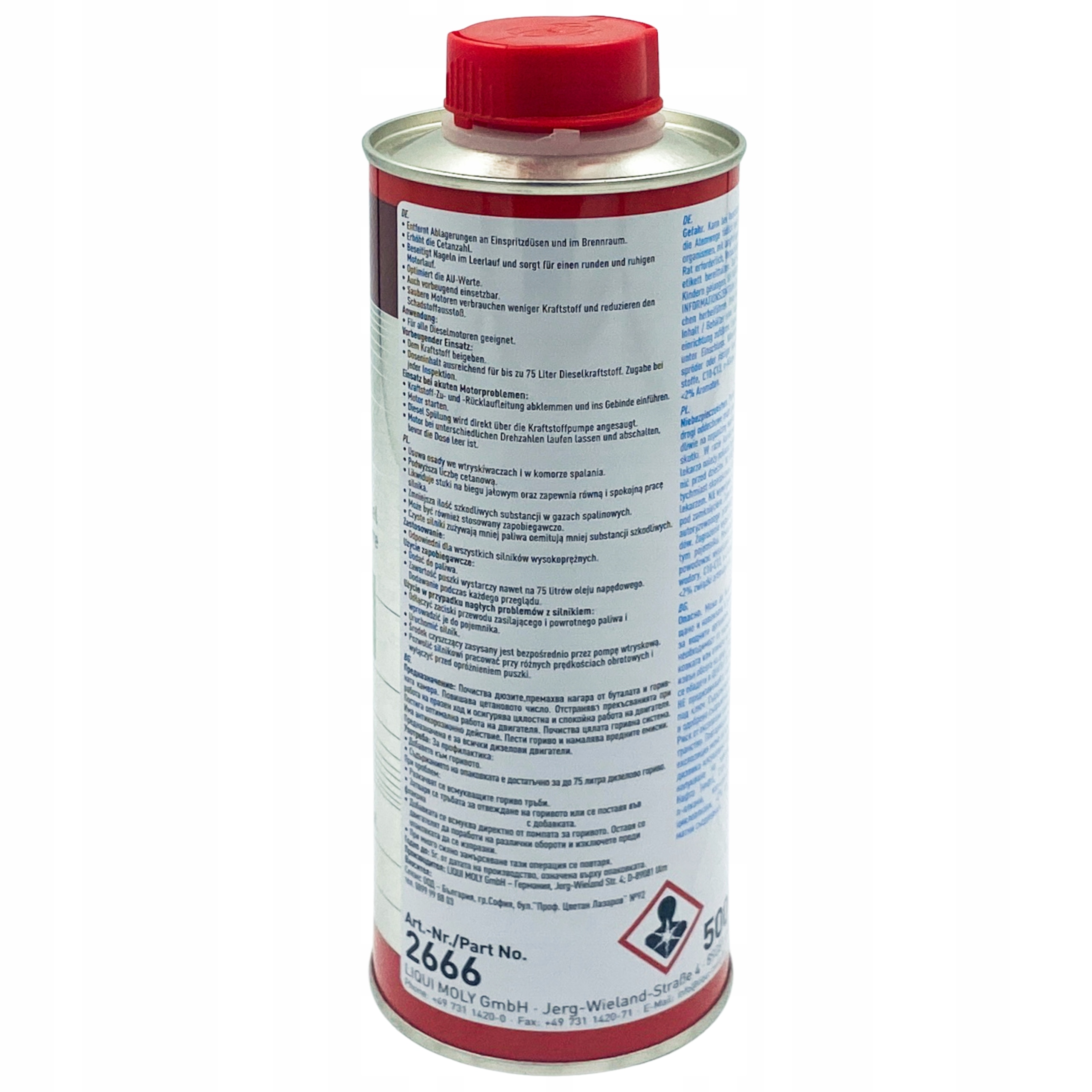 LIQUI MOLY DIESEL SPULUNG CZYŚCI WTRYSKI 2666 Stan opakowania oryginalne