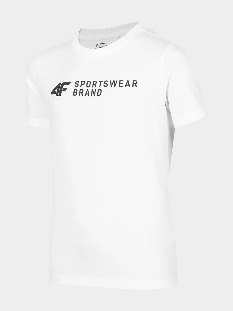 KOSZULKA CHŁOPIĘCA 4F T-SHIRT BAWEŁNA 146 Kod producenta JTSM003 KOSZULKA CHŁOPIĘCA 4F T-SHIRT