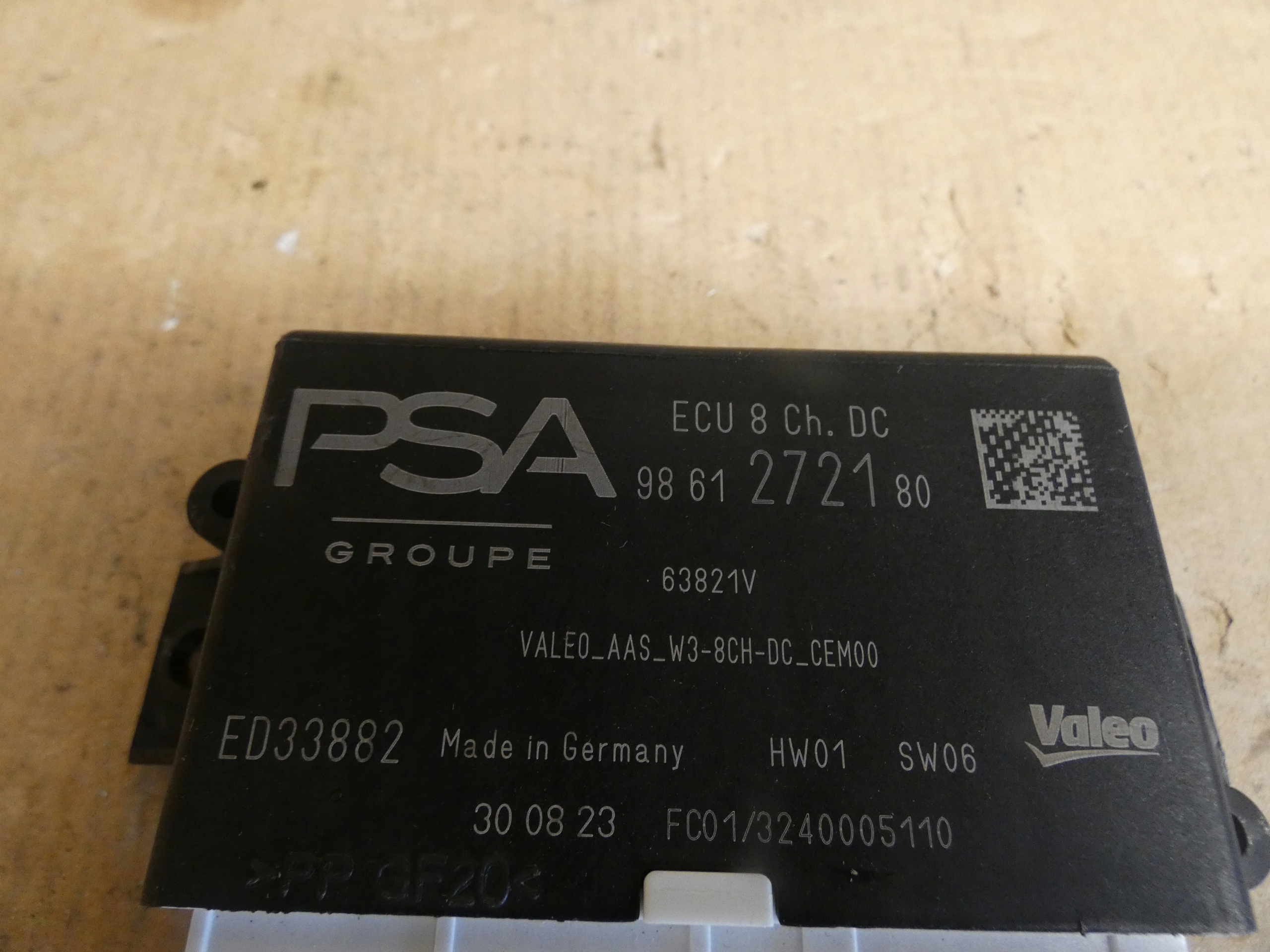 9861272180 modulo peugeot 3008 III