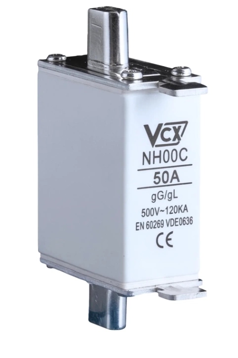 WKŁADKA TOPIKOWA BEZPIECZNIKOWA PRZEMYSŁOWA ZWŁOCZNA NH00C 50A